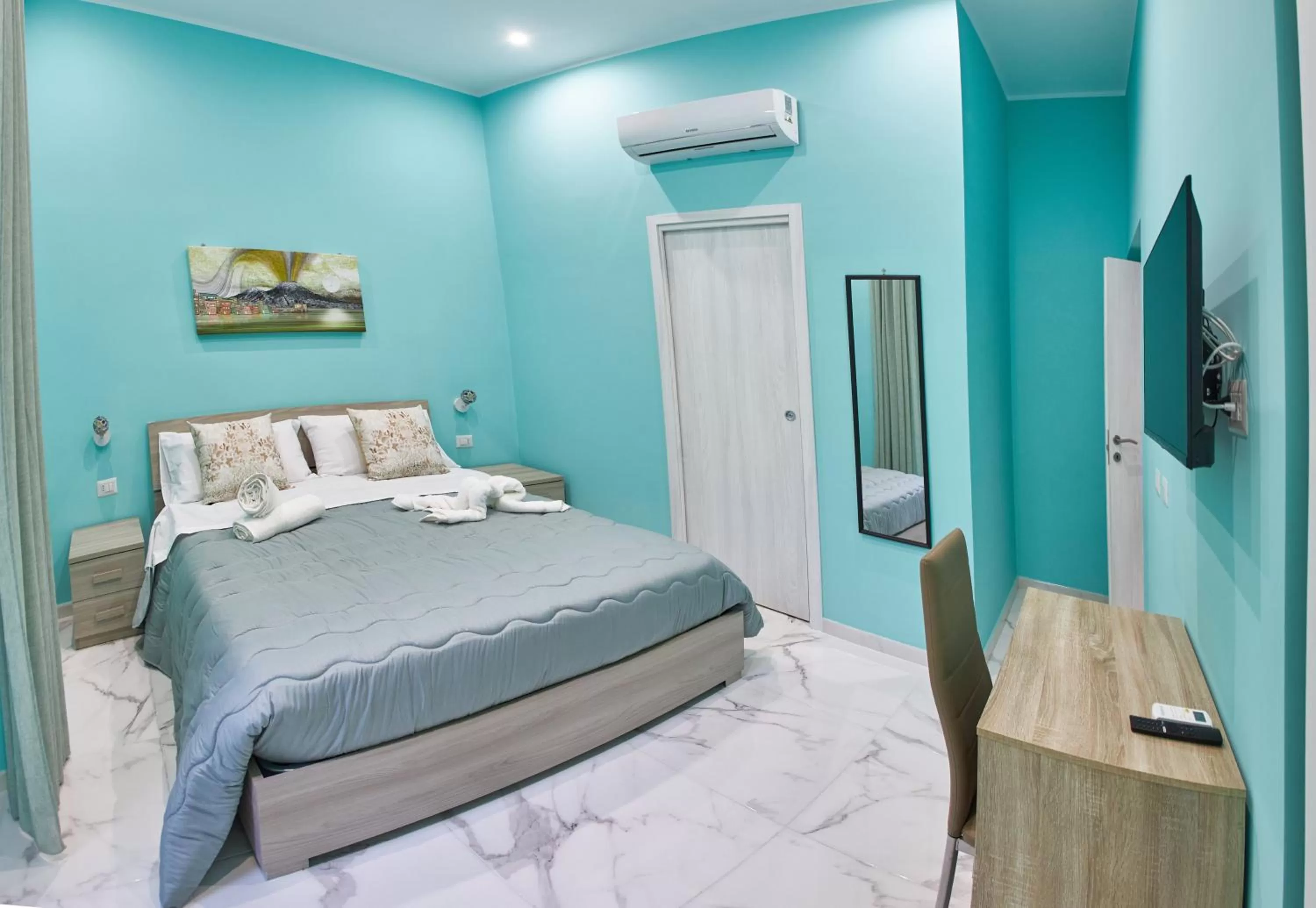 Bed in B&B Dint 'o core e Napule