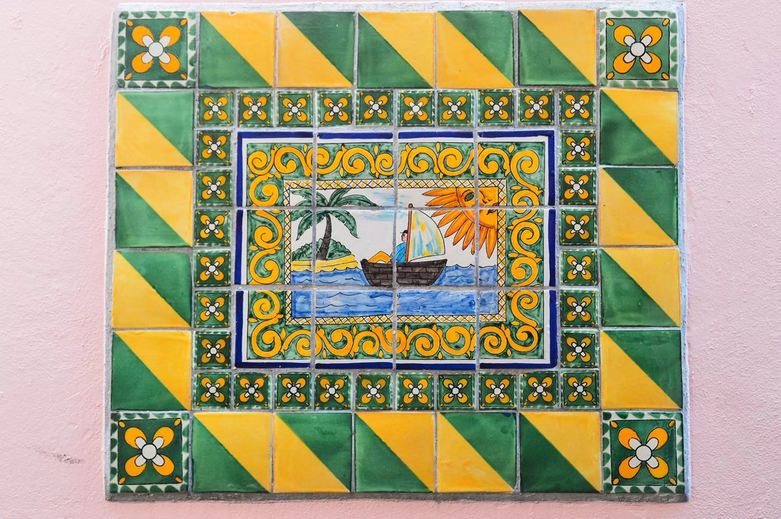 Decorative detail in Hotel Casamar Suites