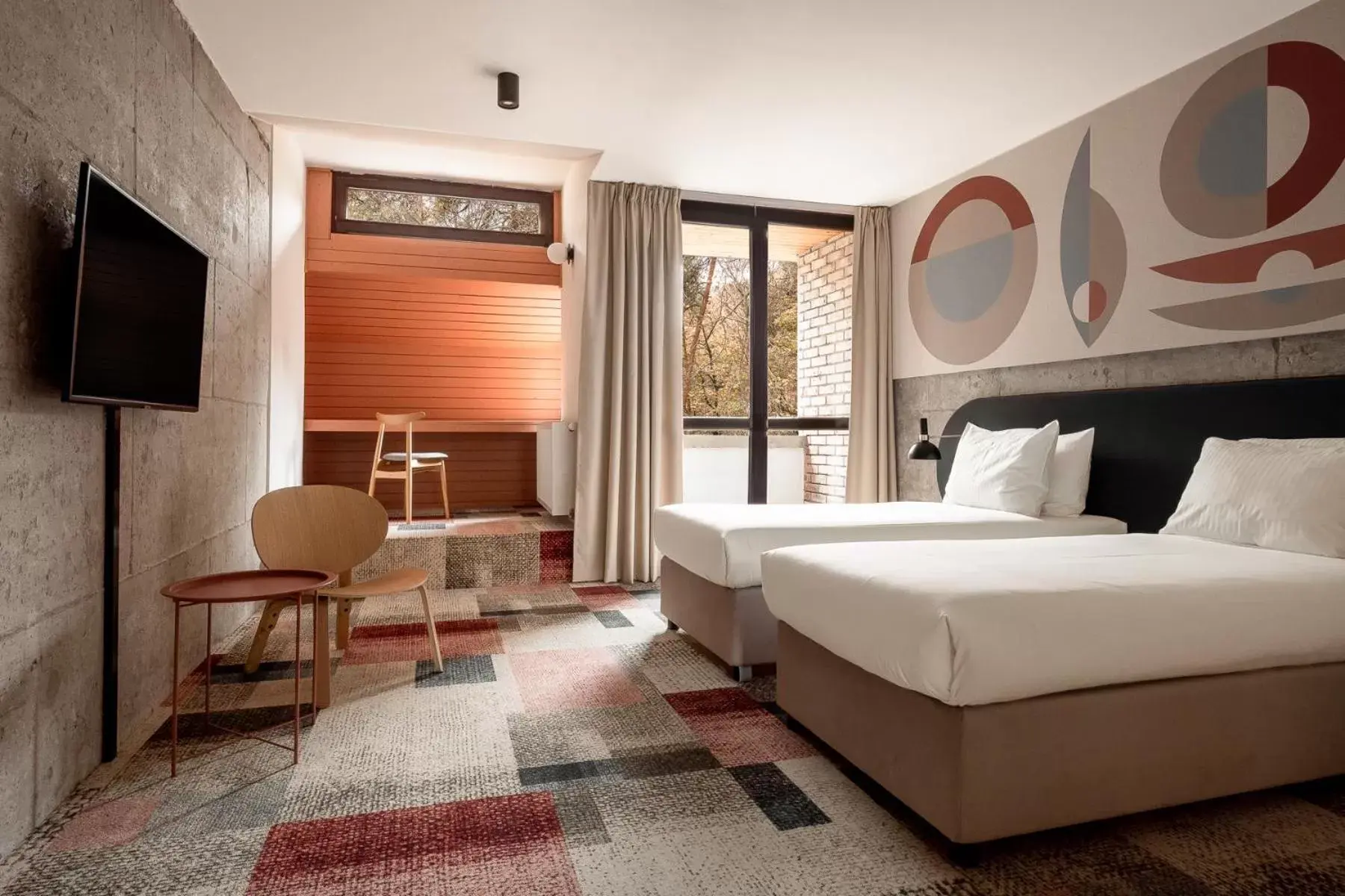 Superior Twin Room in Forest Hotel Superior Twin Room in Forest Hotel