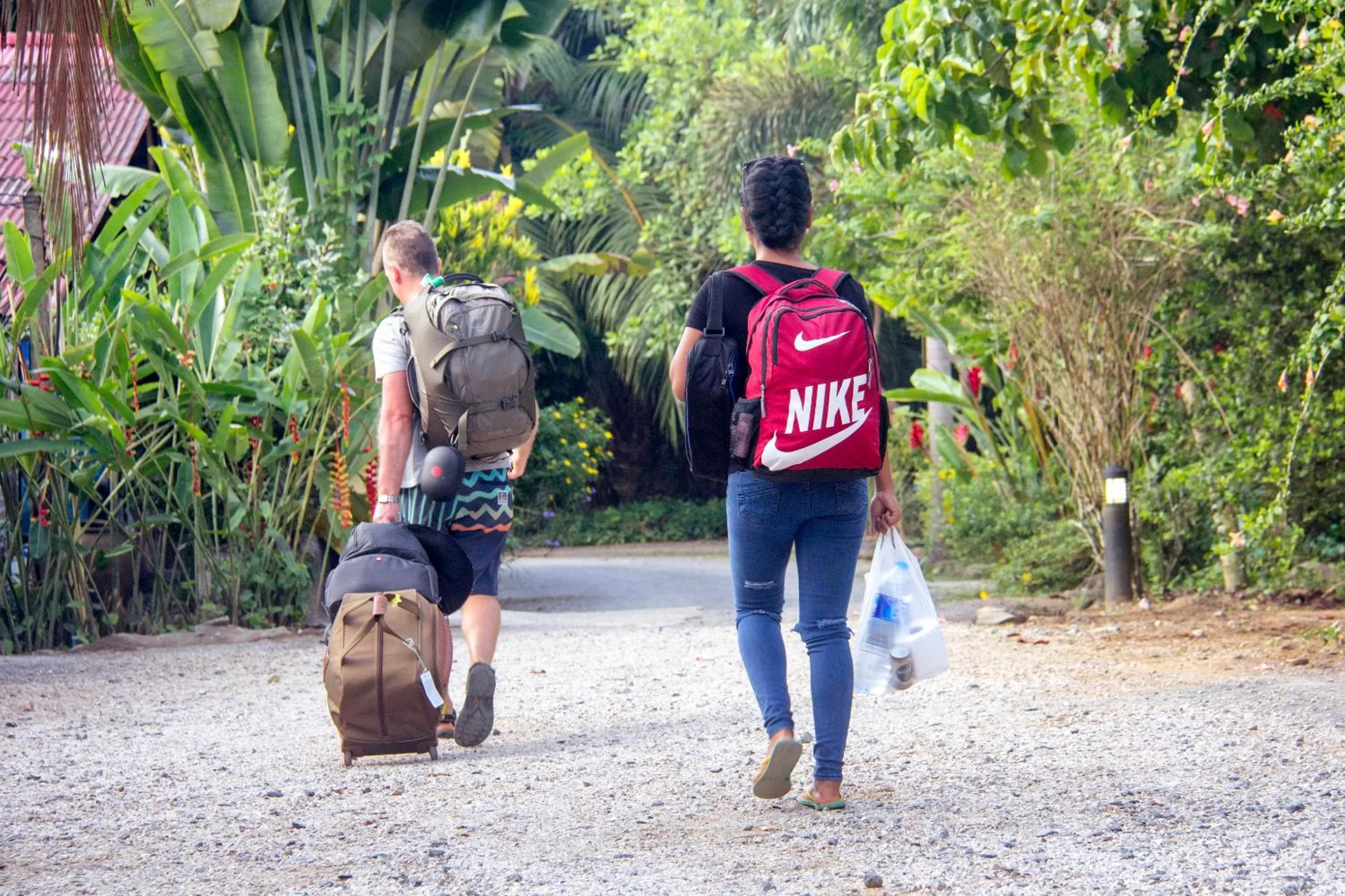 People in Khao Sok Palmview Resort