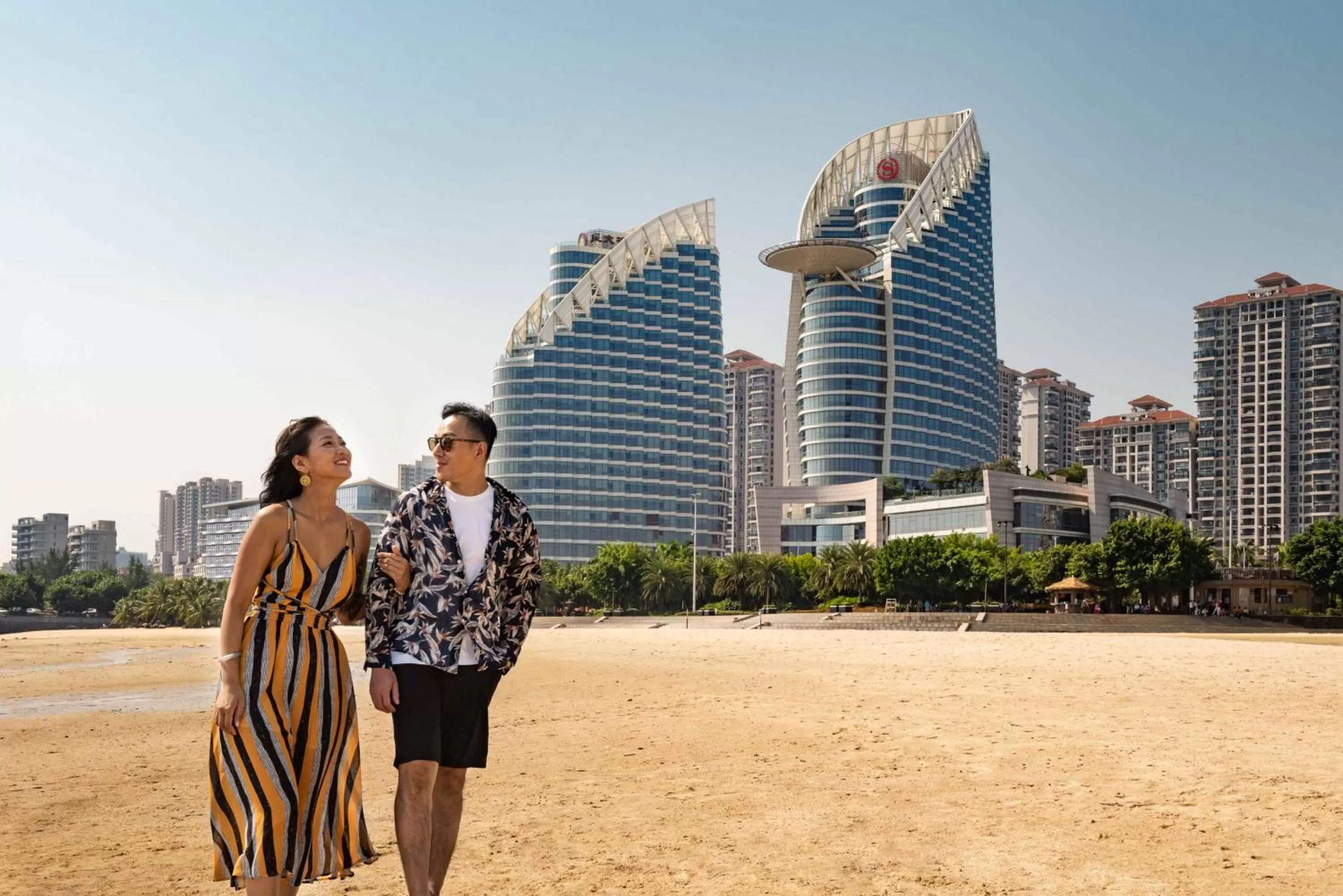 Beach in Sheraton Zhanjiang Hotel