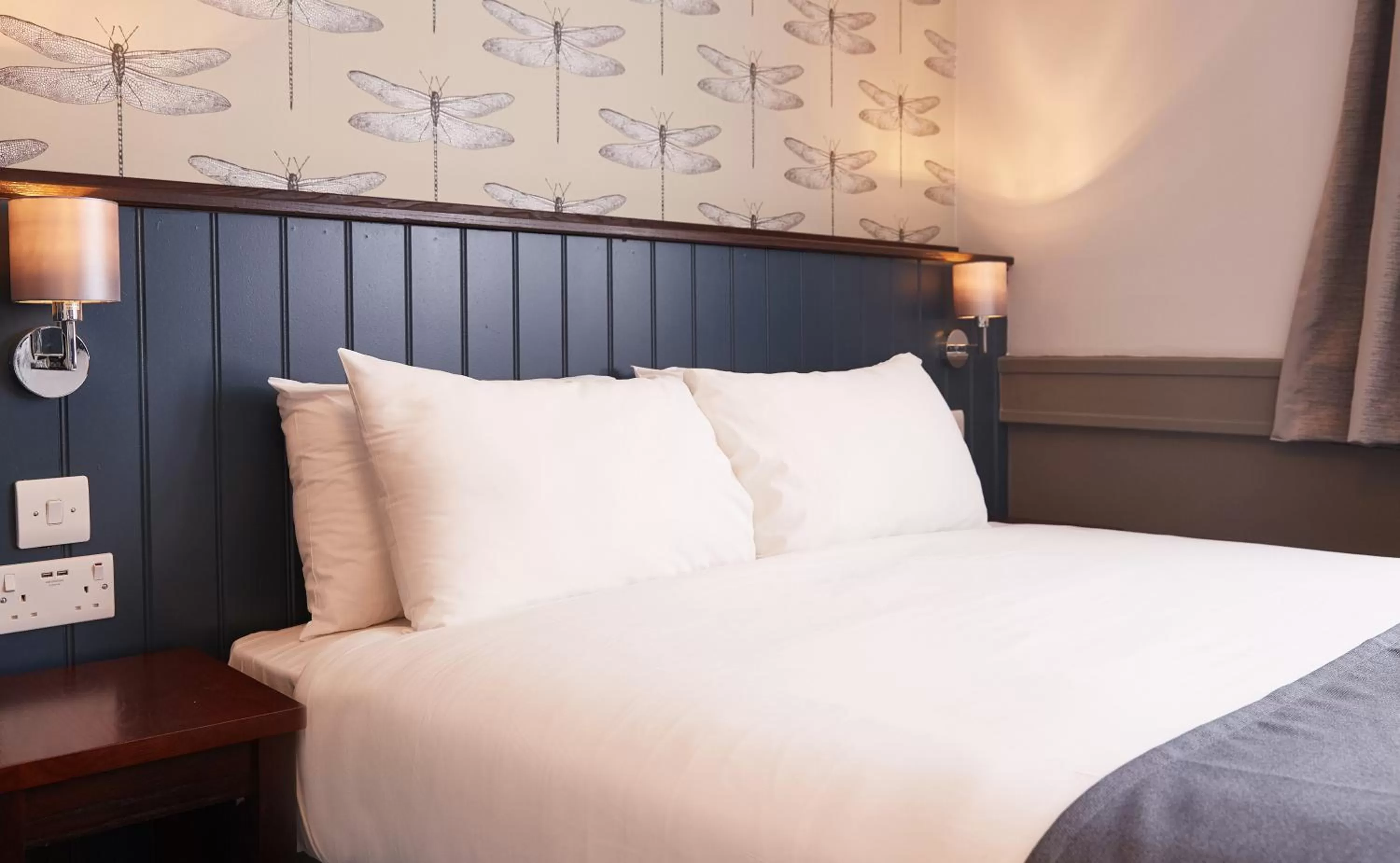 Bed in Corner House Inn by Greene King Inns