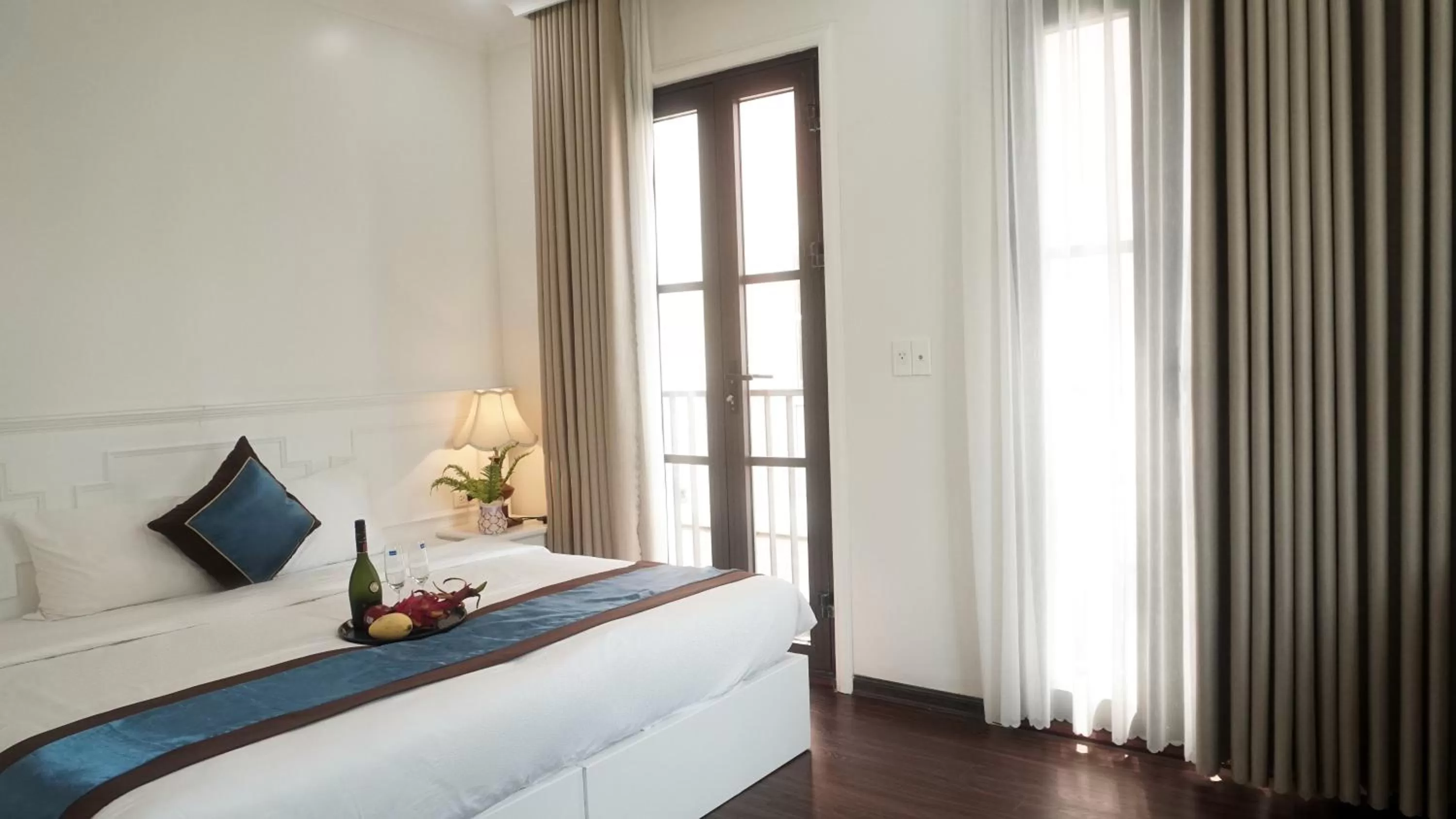 Bed in Khách sạn Time Lotus Hạ Long