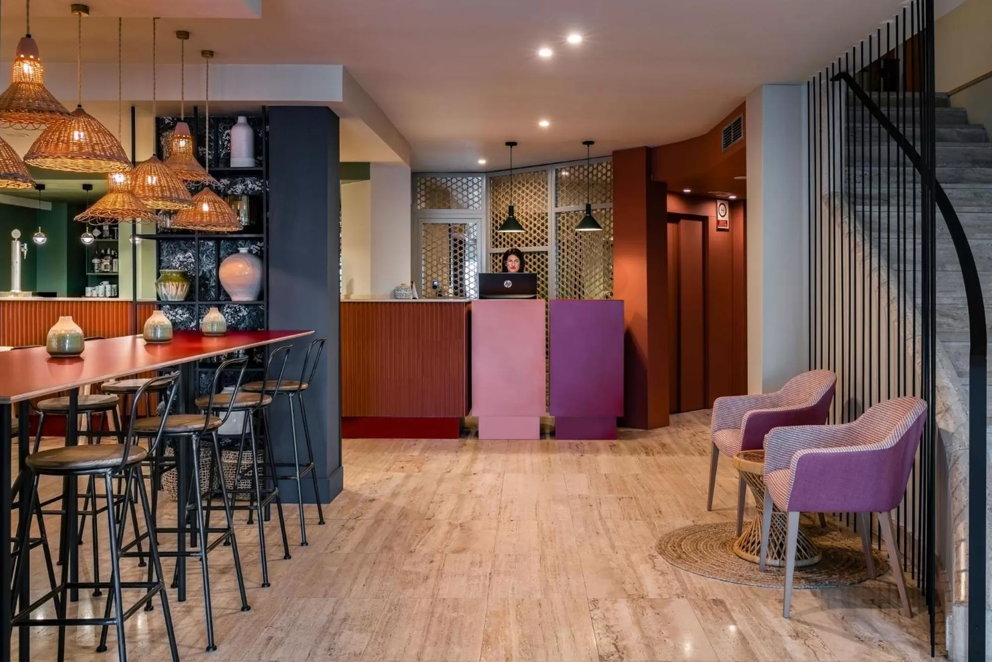 Lobby or reception in Vincci Puertochico