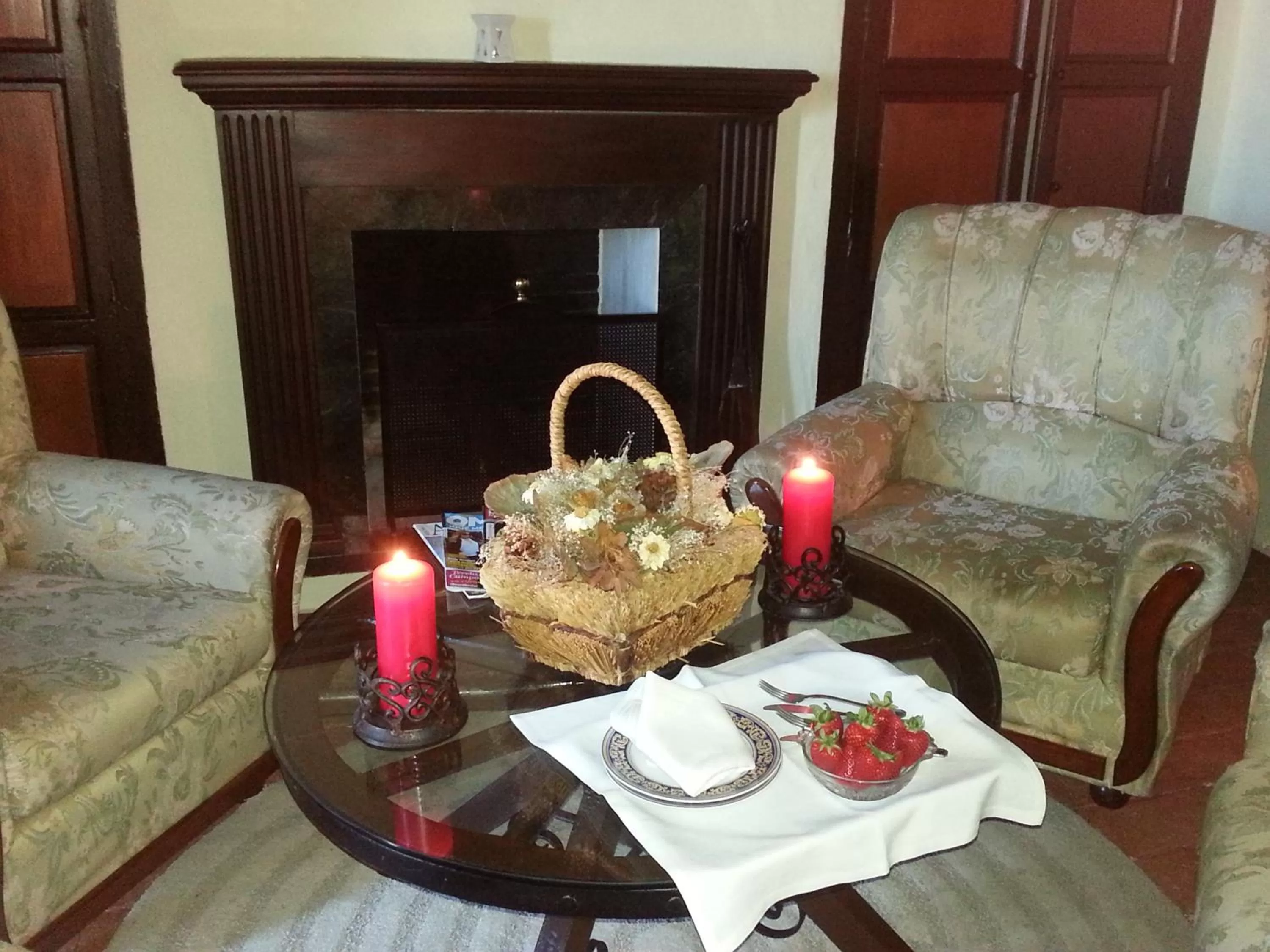 Living room in Hacienda El Santiscal