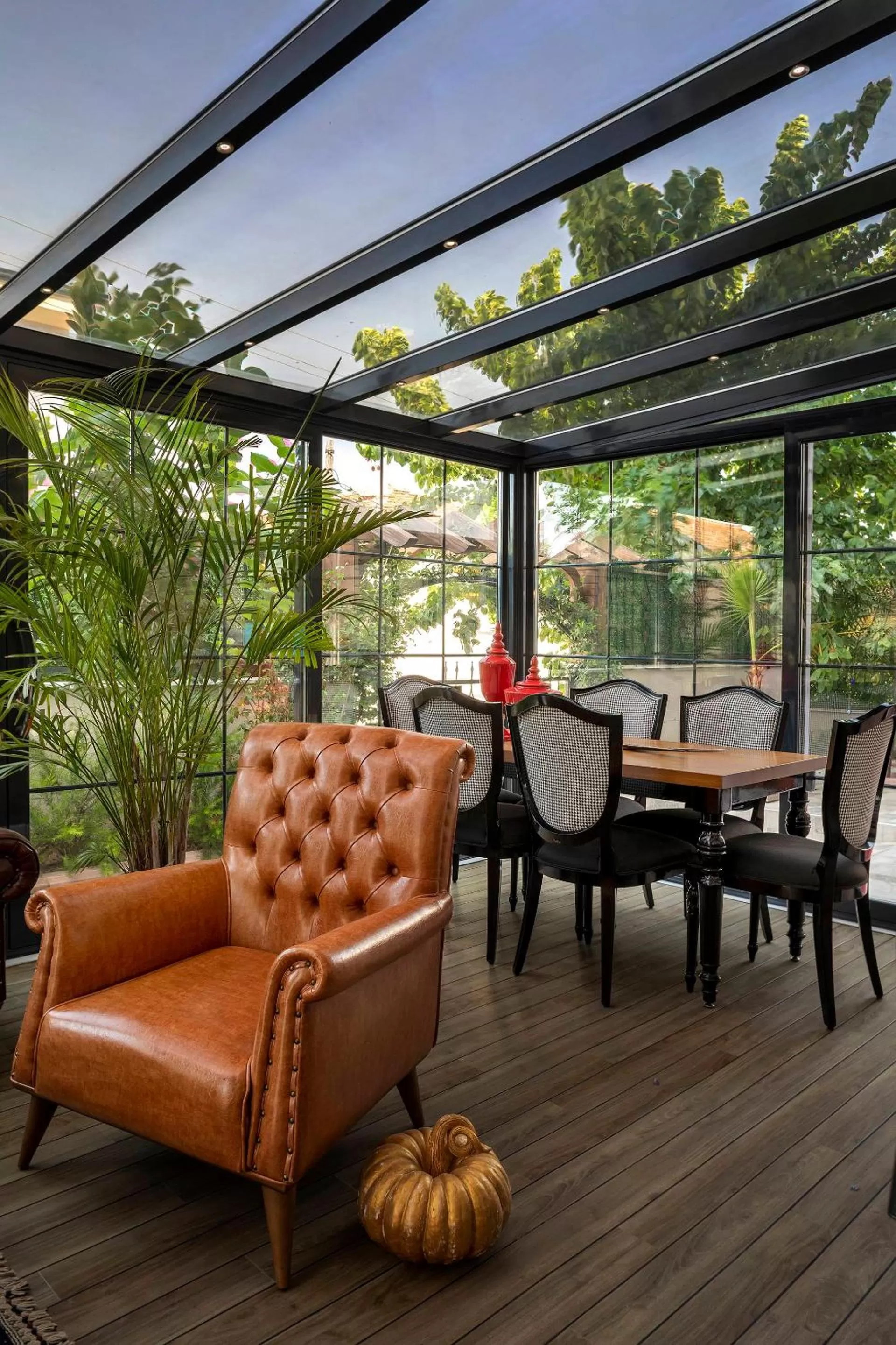 Seating area in Lagun Palas