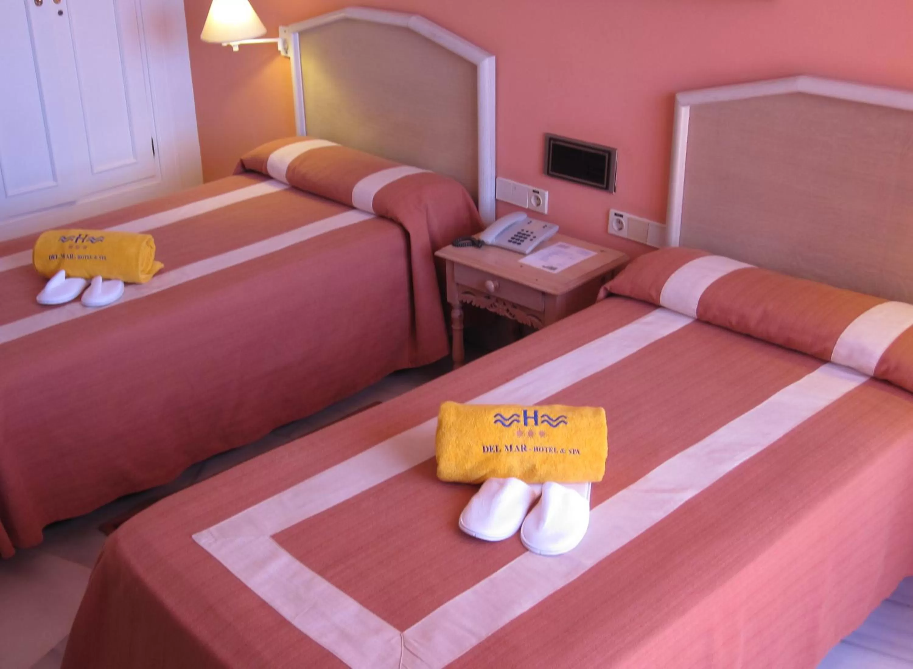 Twin Room (2 Adults + 1 Child ) in Del Mar Hotel & Spa