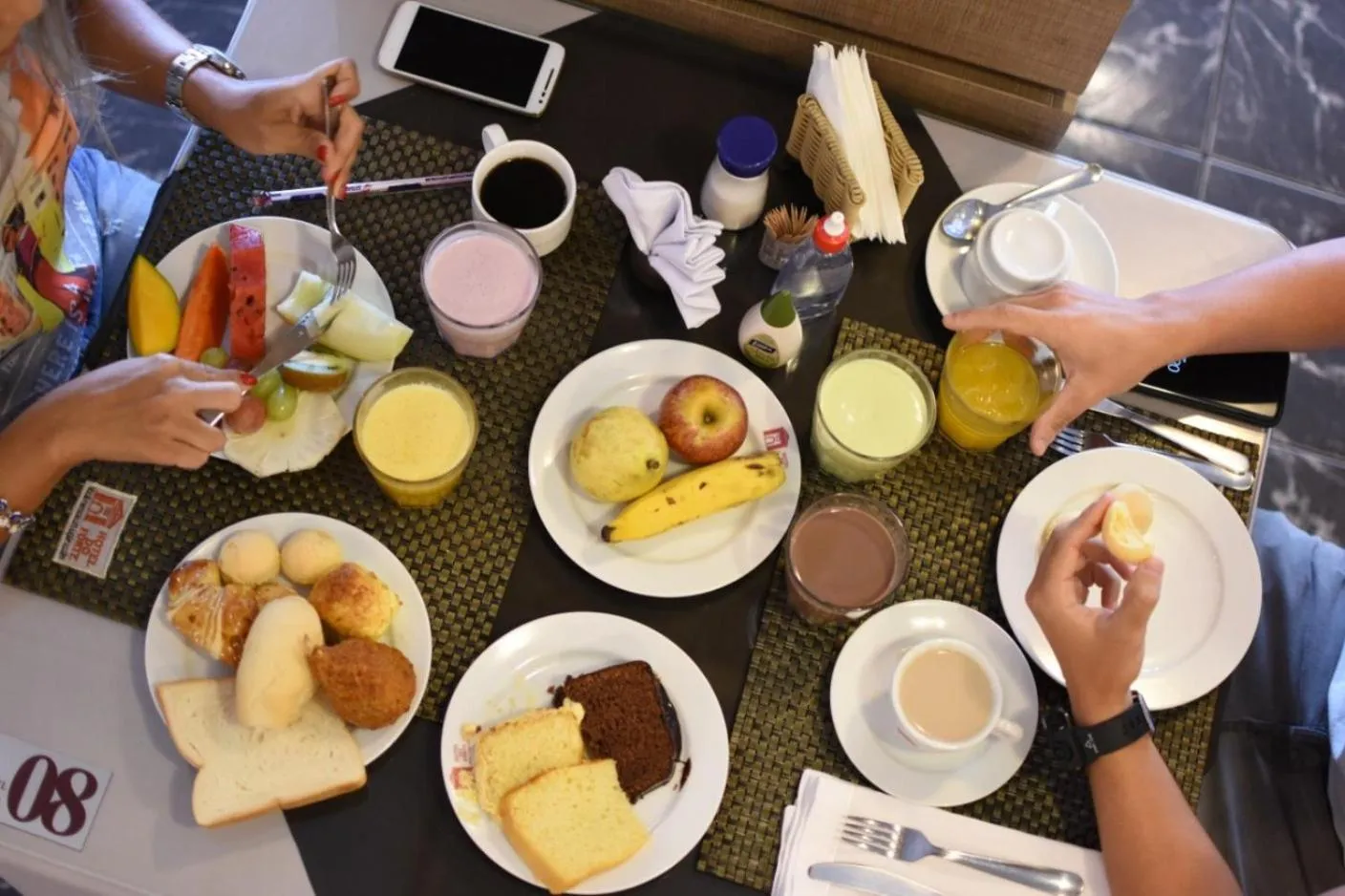 Food and drinks in Hotel Do Forte