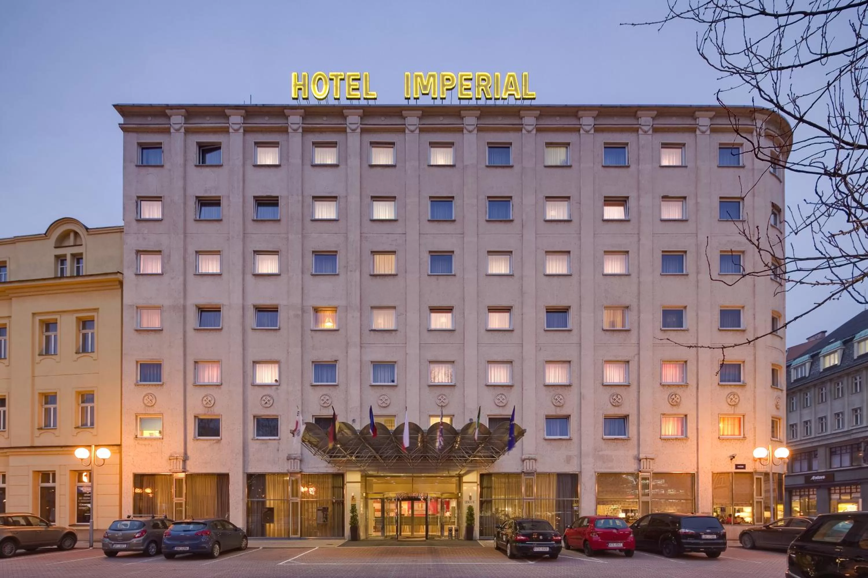 Facade/entrance in Imperial Hotel Ostrava