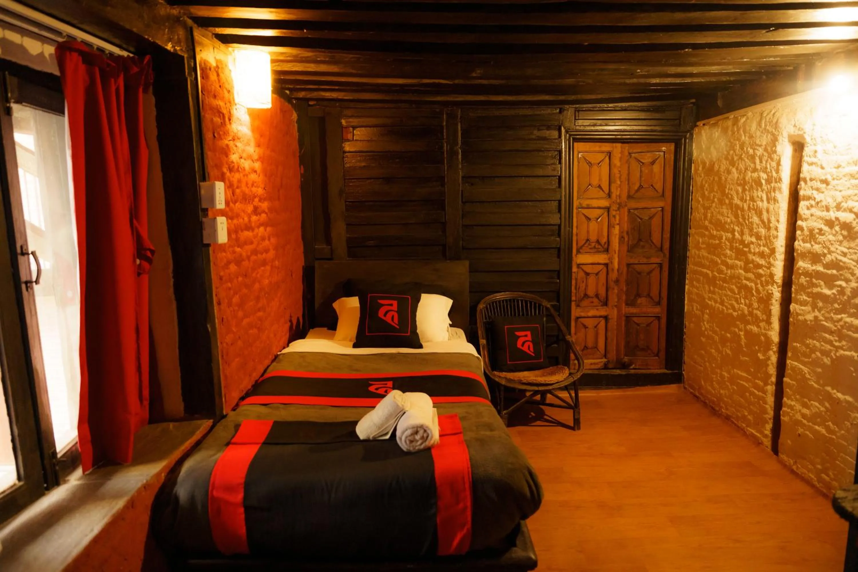 Bed in Hira Guest House