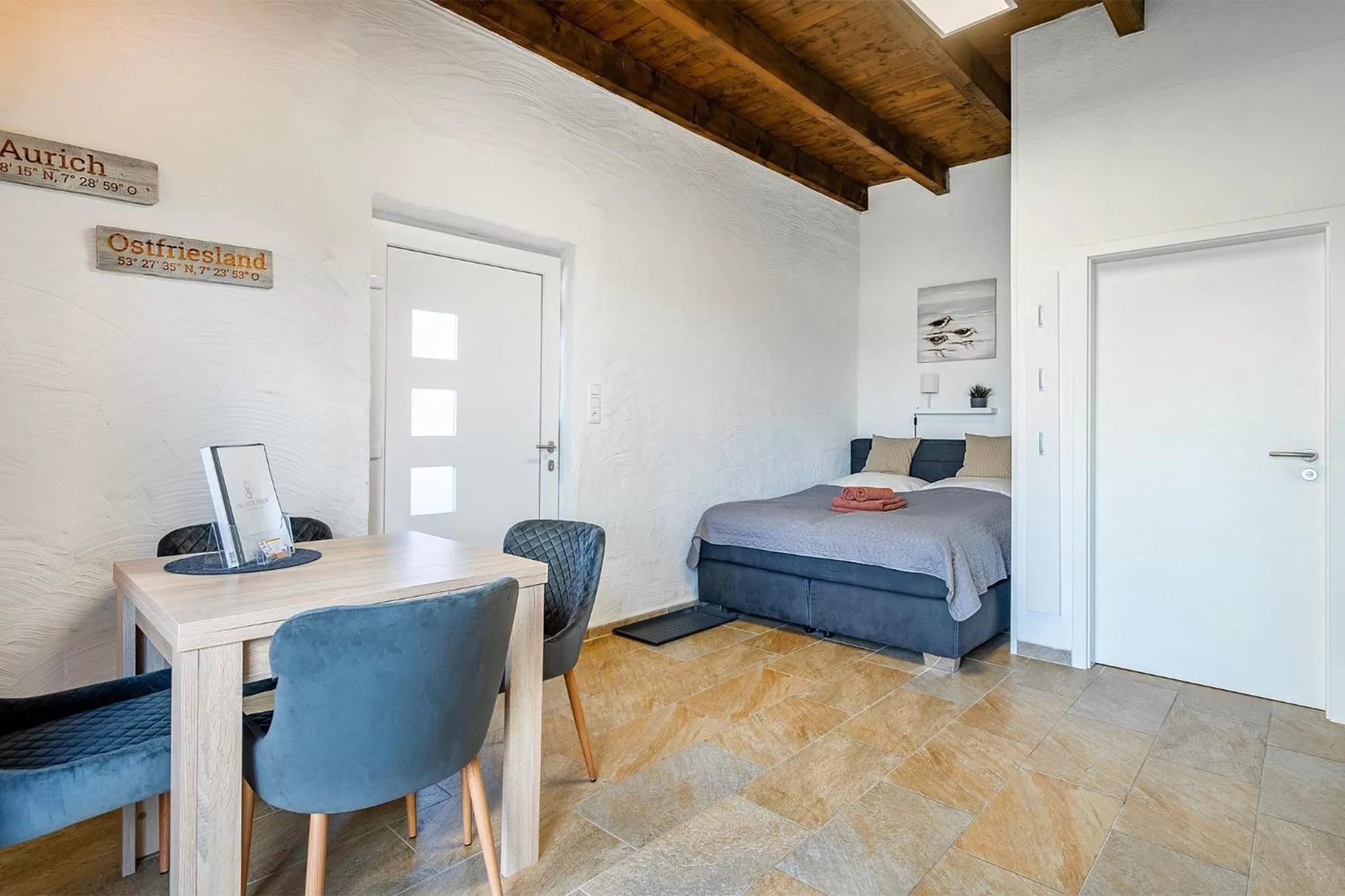 Bed in Villa Moorstern