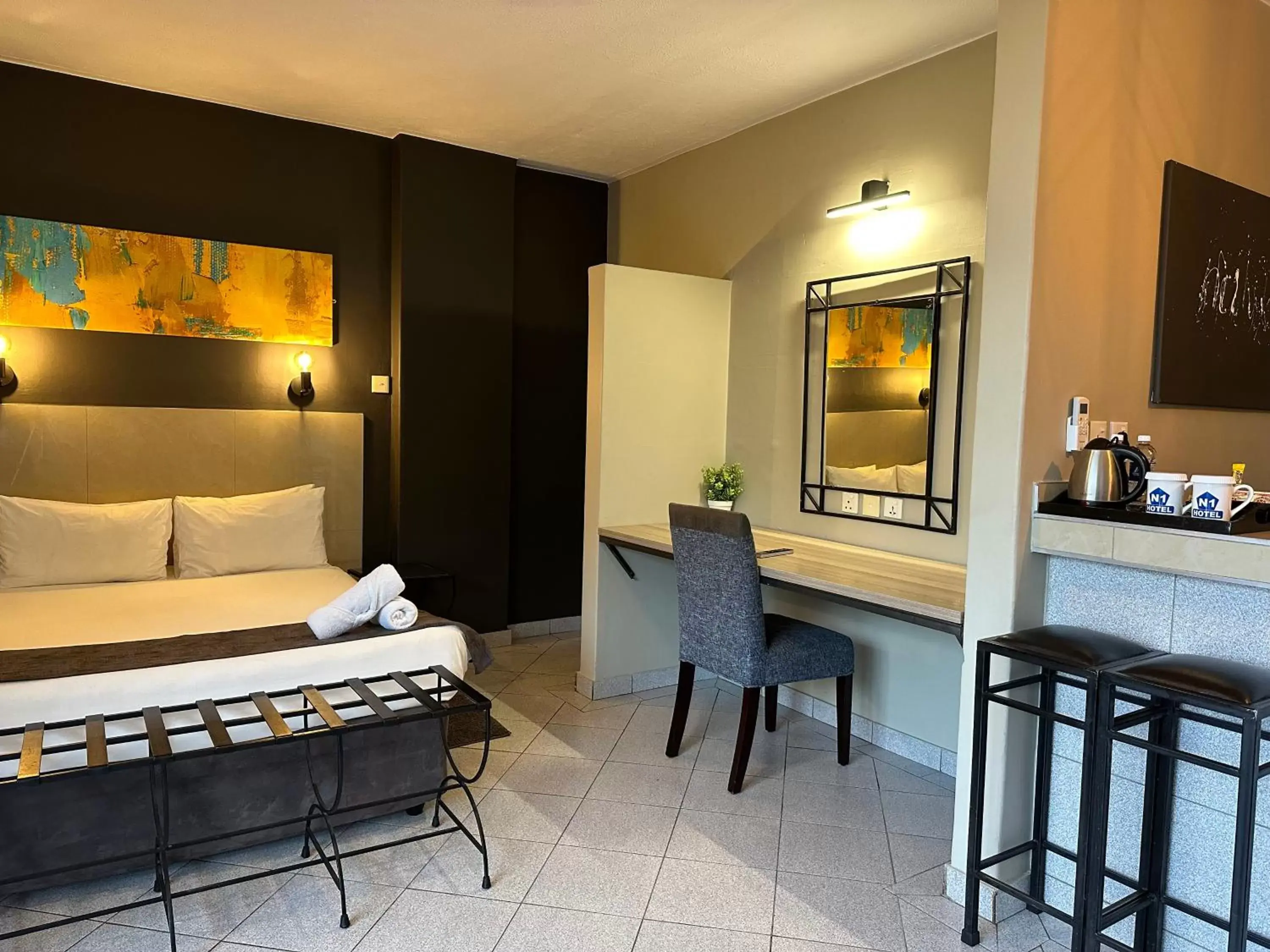 Deluxe Double Room in N1 Hotel Samora Machel Harare Deluxe Double Room in N1 Hotel Samora Machel Harare