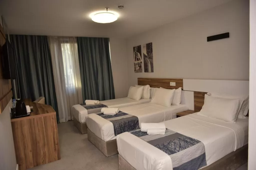 Bed in Old Batumi Hotel