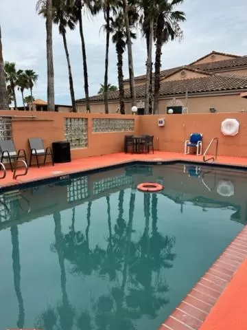 Pool view in Super 8 by Wyndham South Padre Island