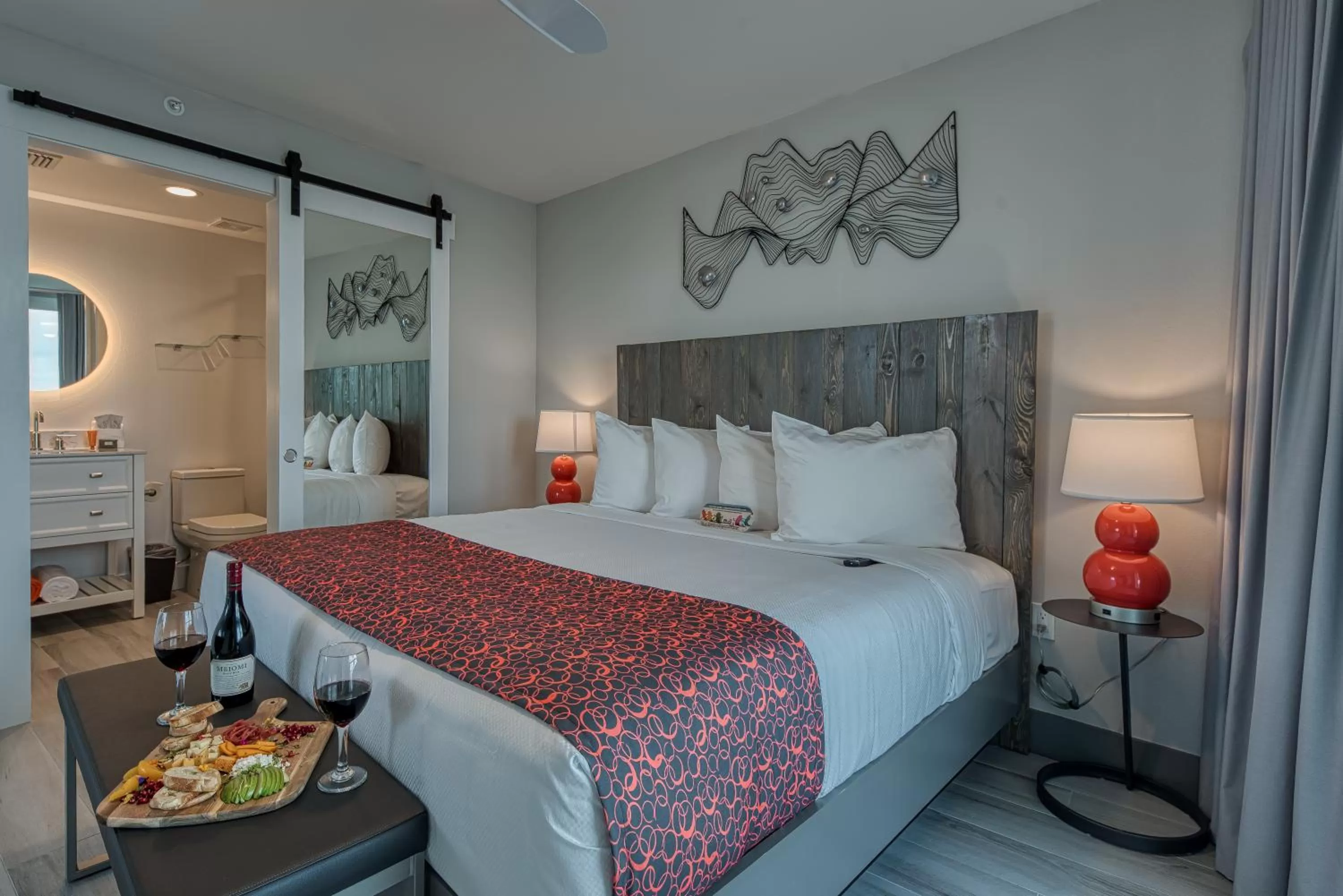Bed in FUSION Resort Waterfront Suites