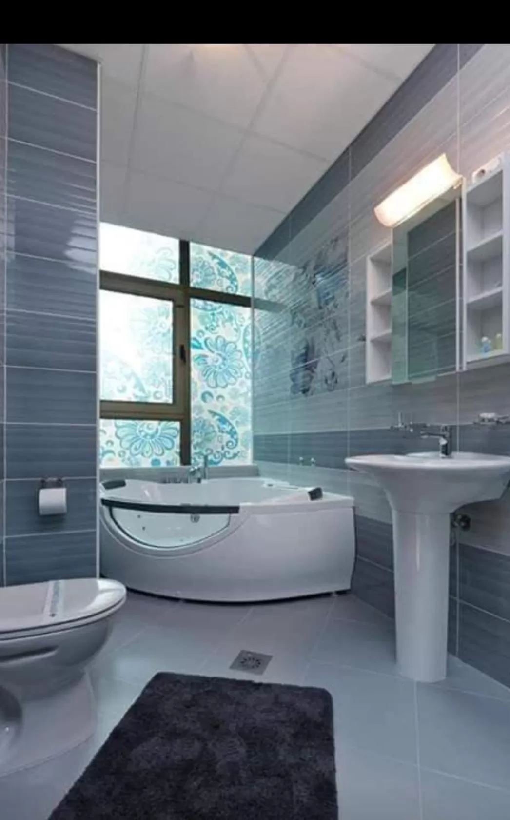 Bathroom in Hotel Green Center Gili