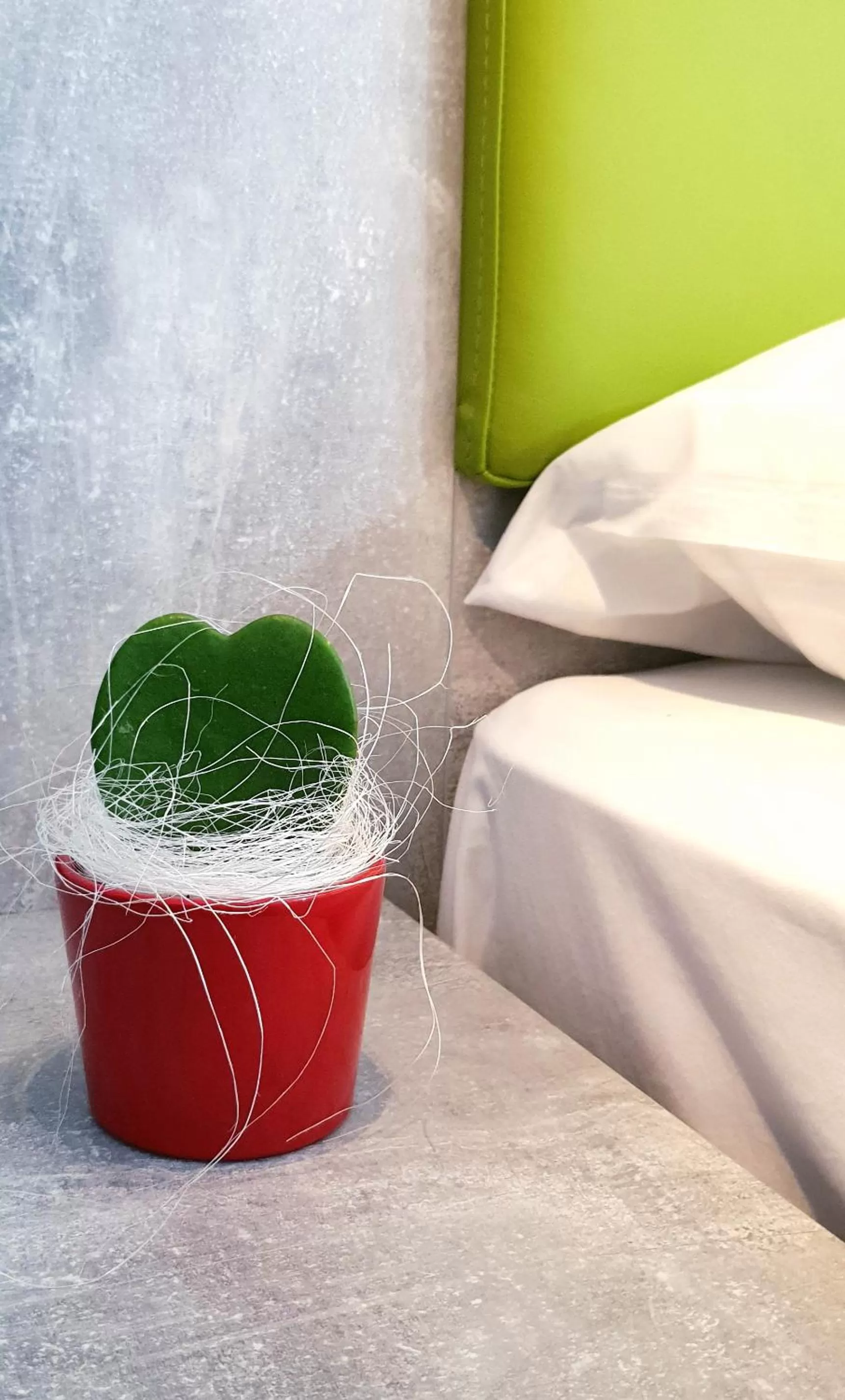 Decorative detail, Bed in SleepySleepy Hotel Dillingen