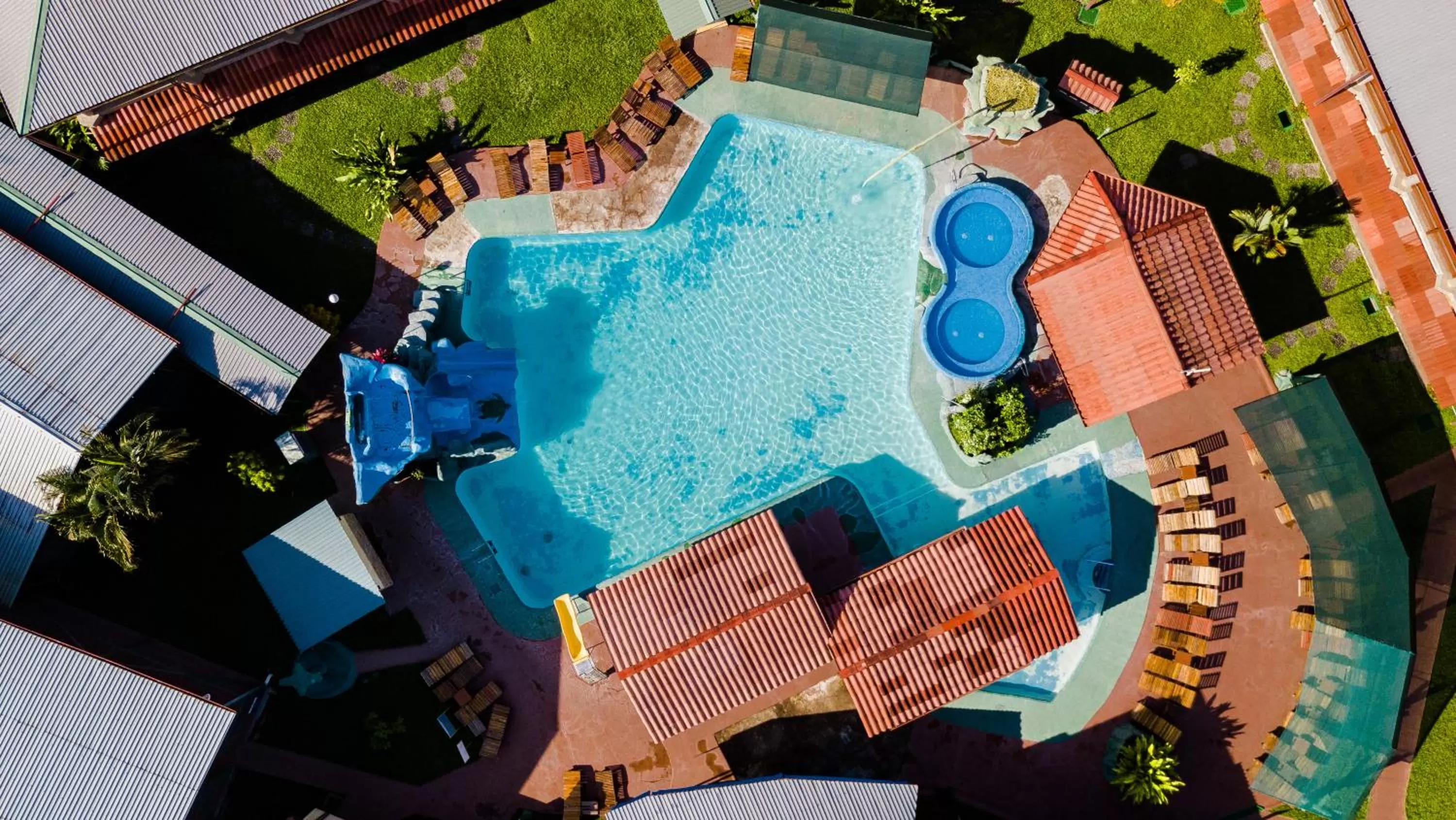 Bird's eye view in Amapola Resort