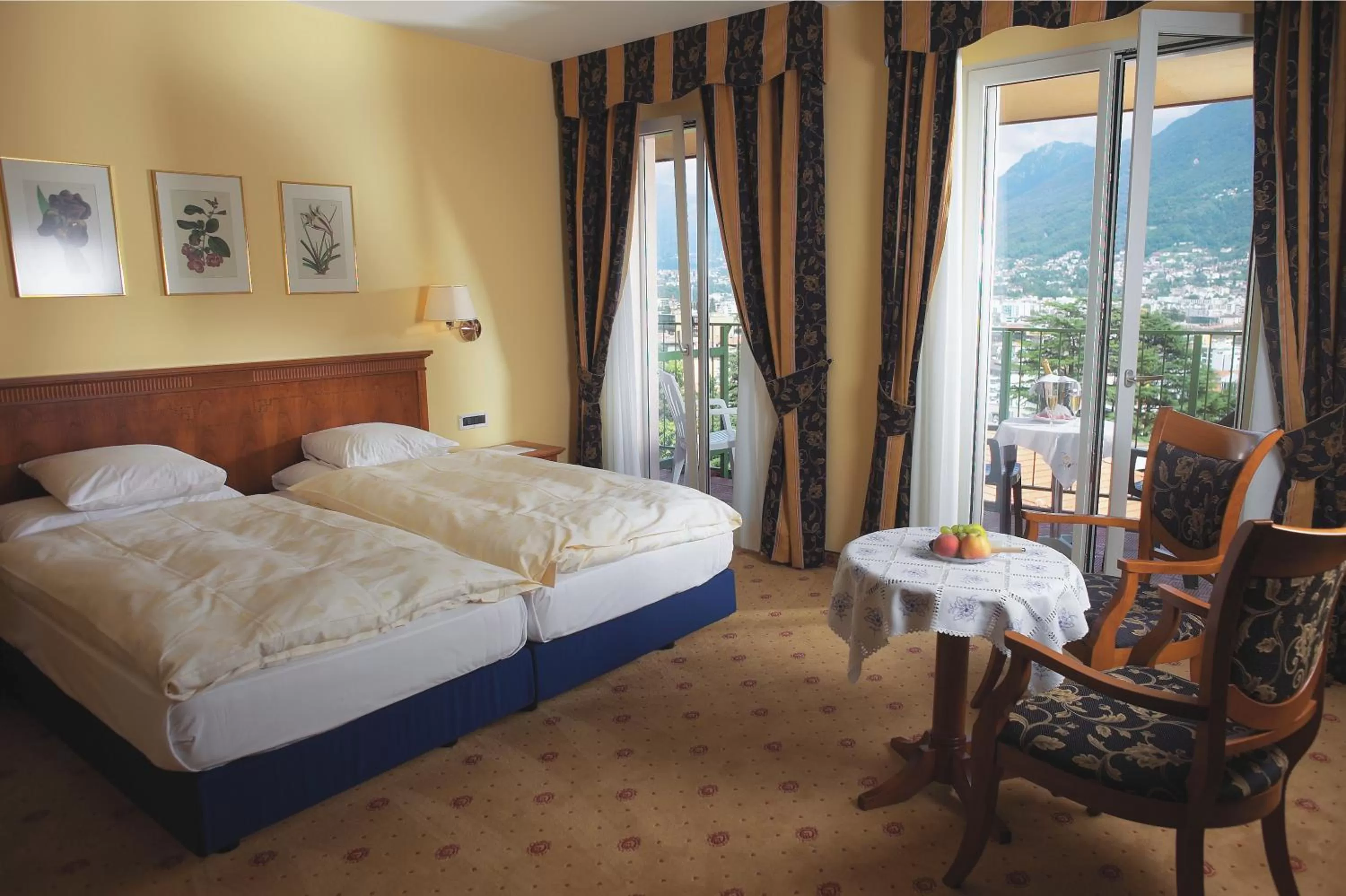 Bed in Hotel Federale