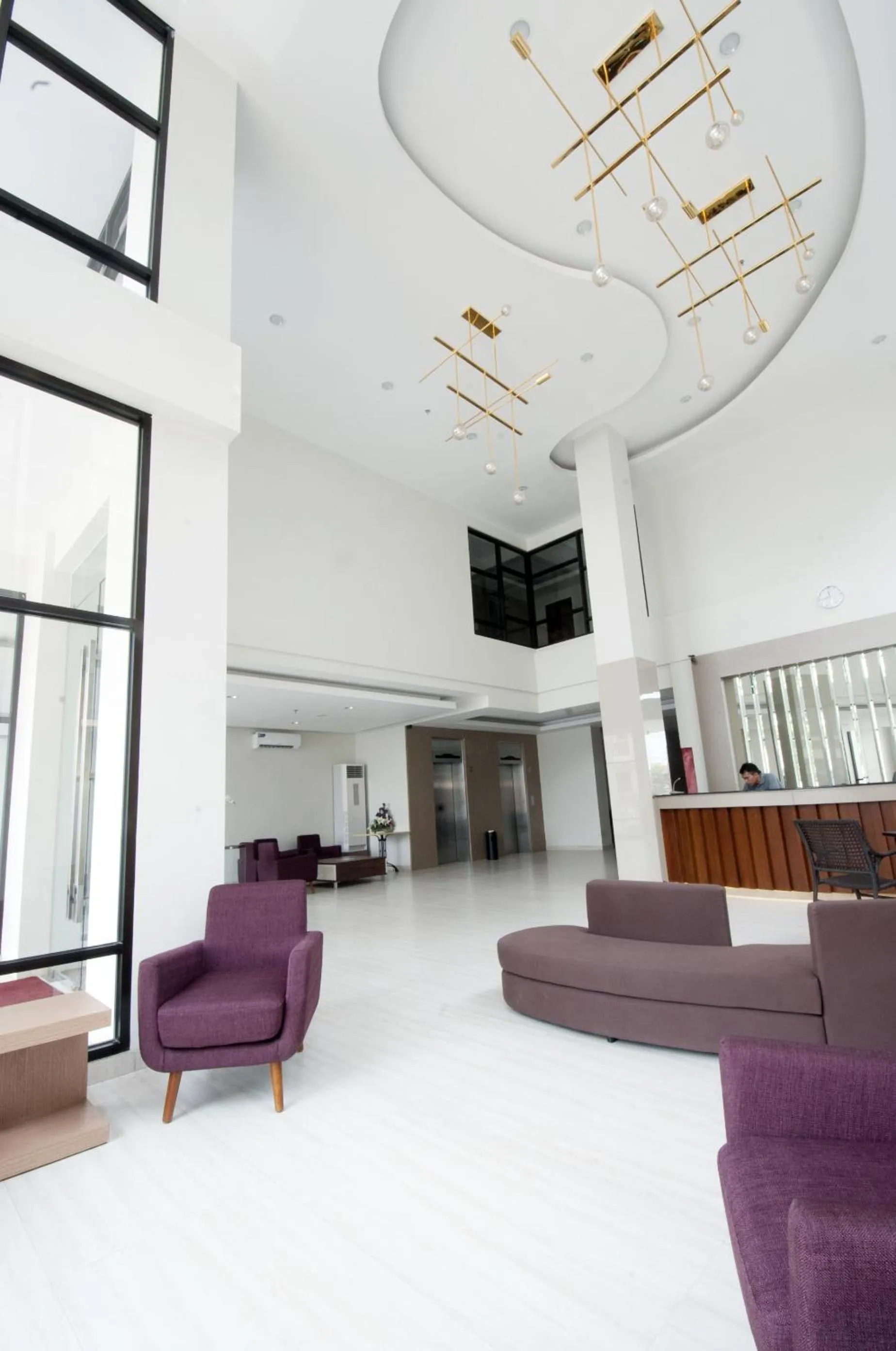 Lobby or reception in Genio Hotel Manado