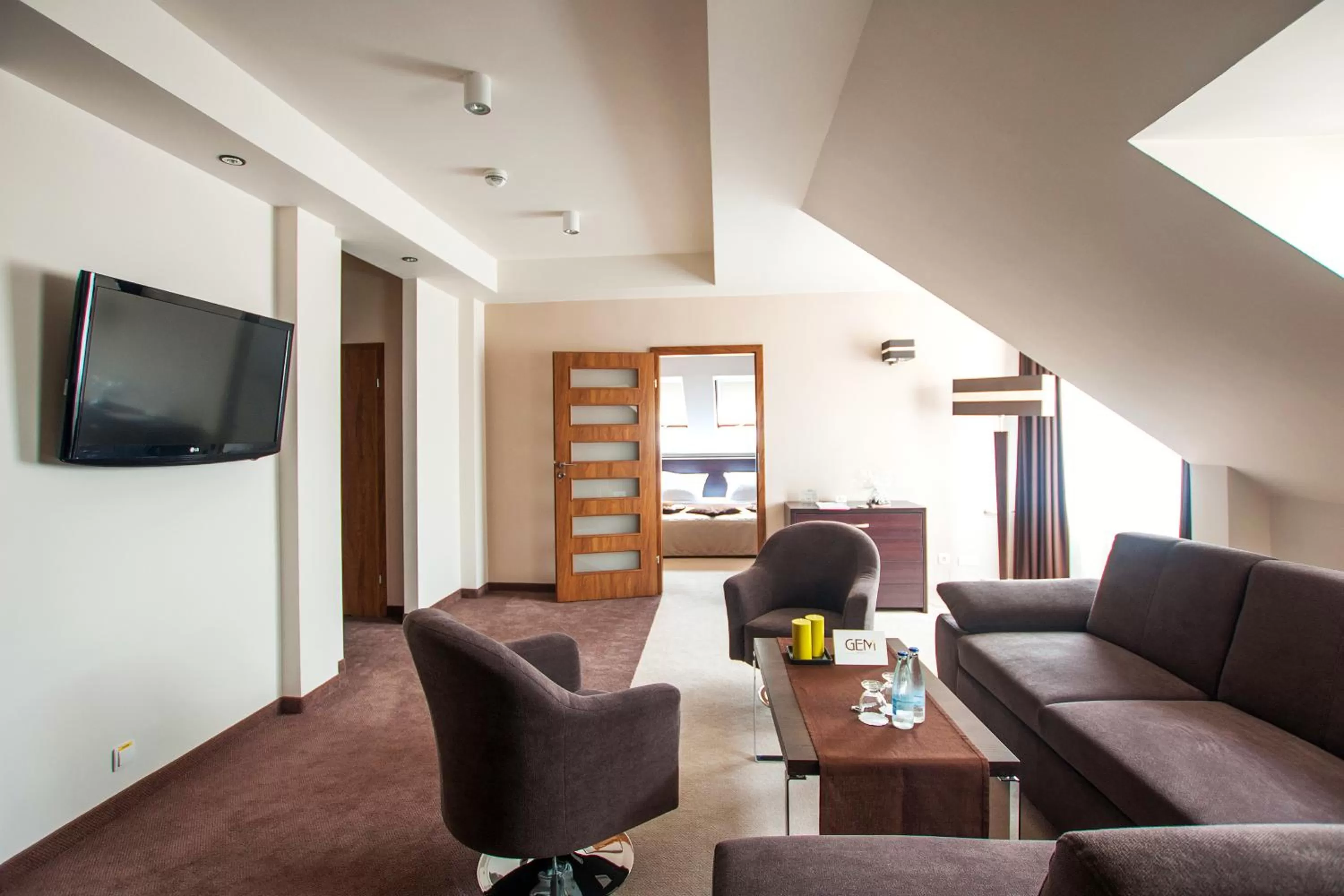 Living room in Hotel Gem