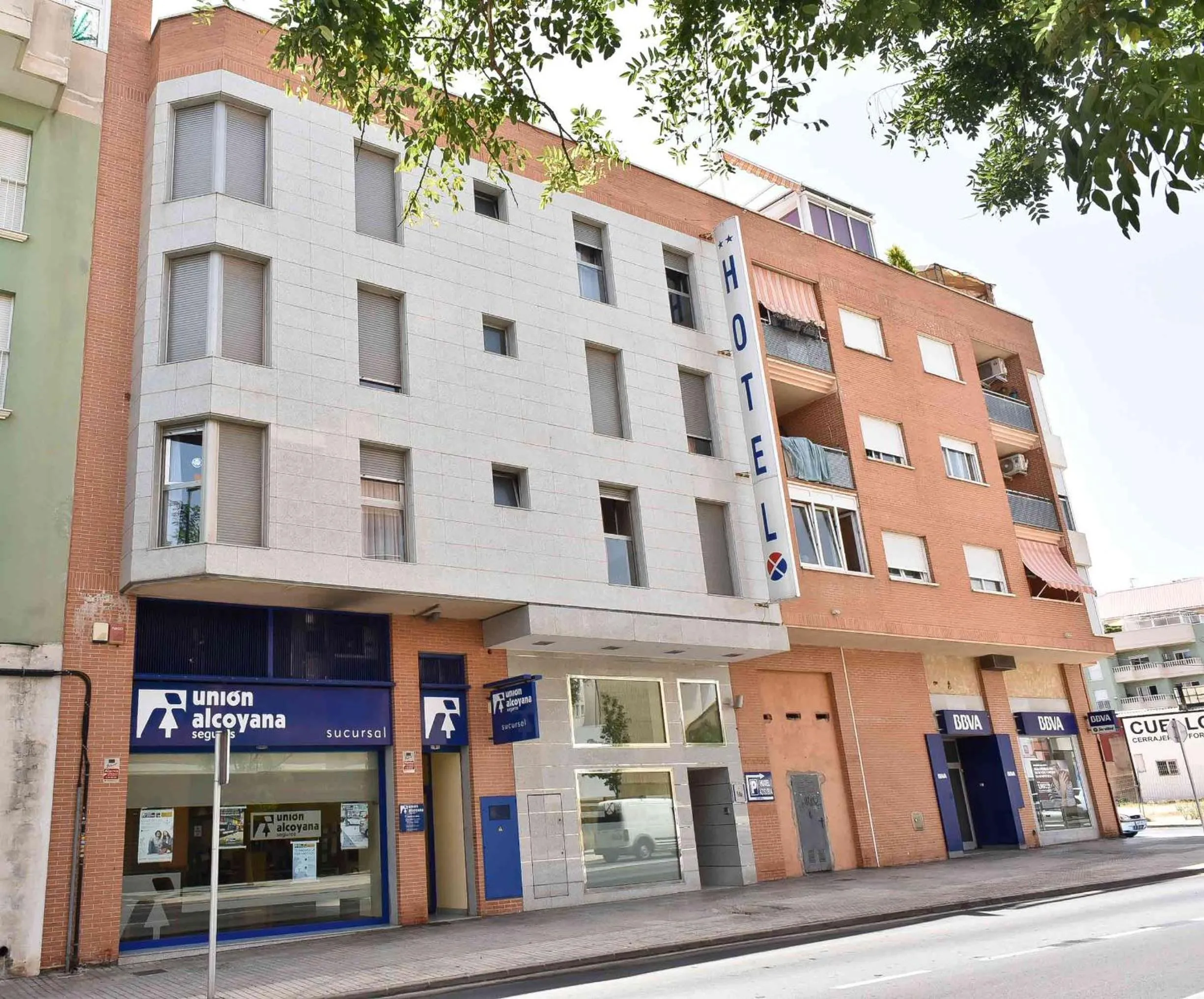 Facade/entrance in Hotel Adsubia