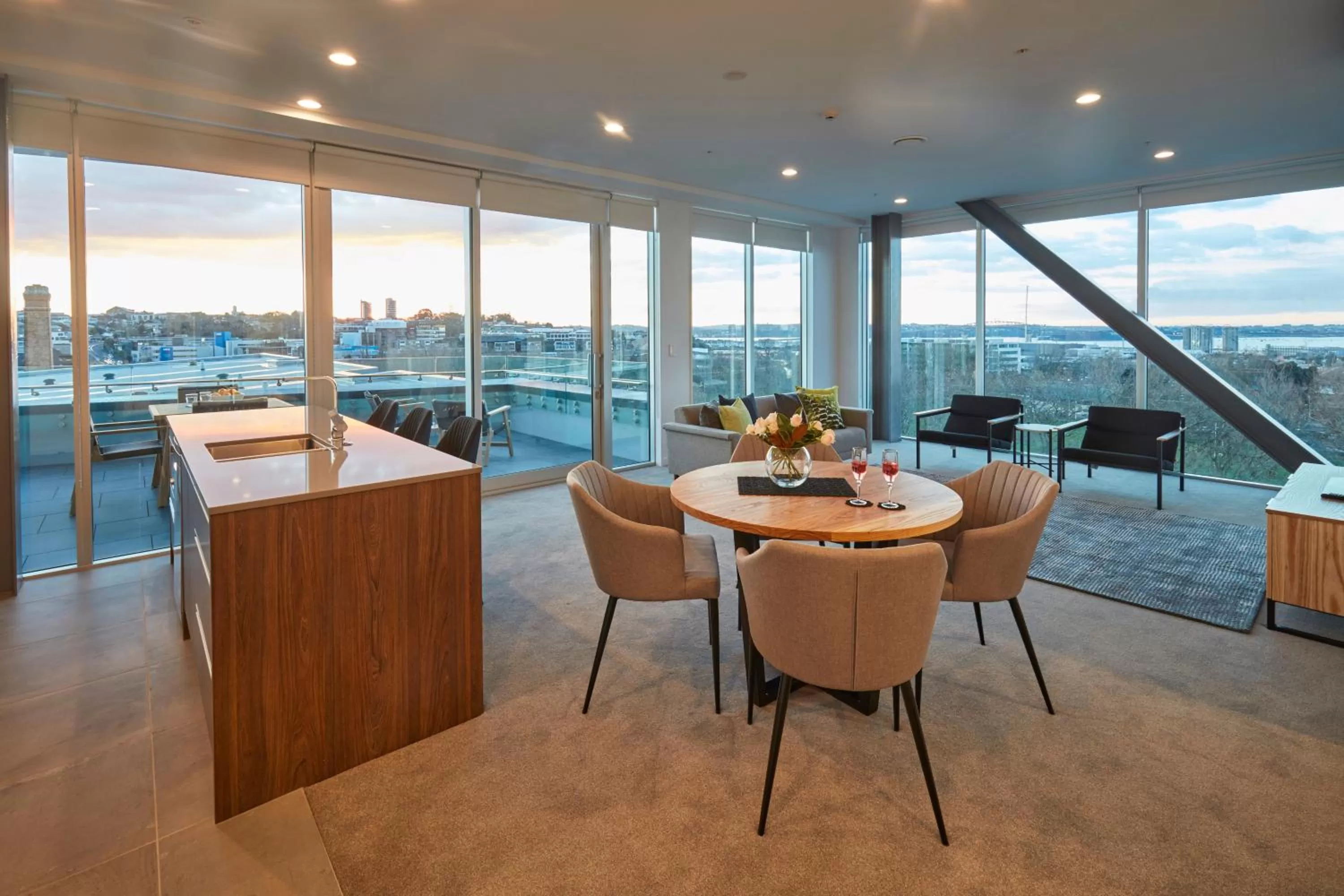 Balcony/Terrace in Swiss-Belsuites Victoria Park Auckland