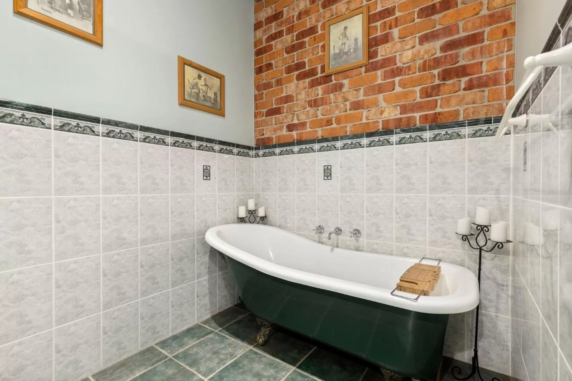 Bathroom in The Castle at Bonville