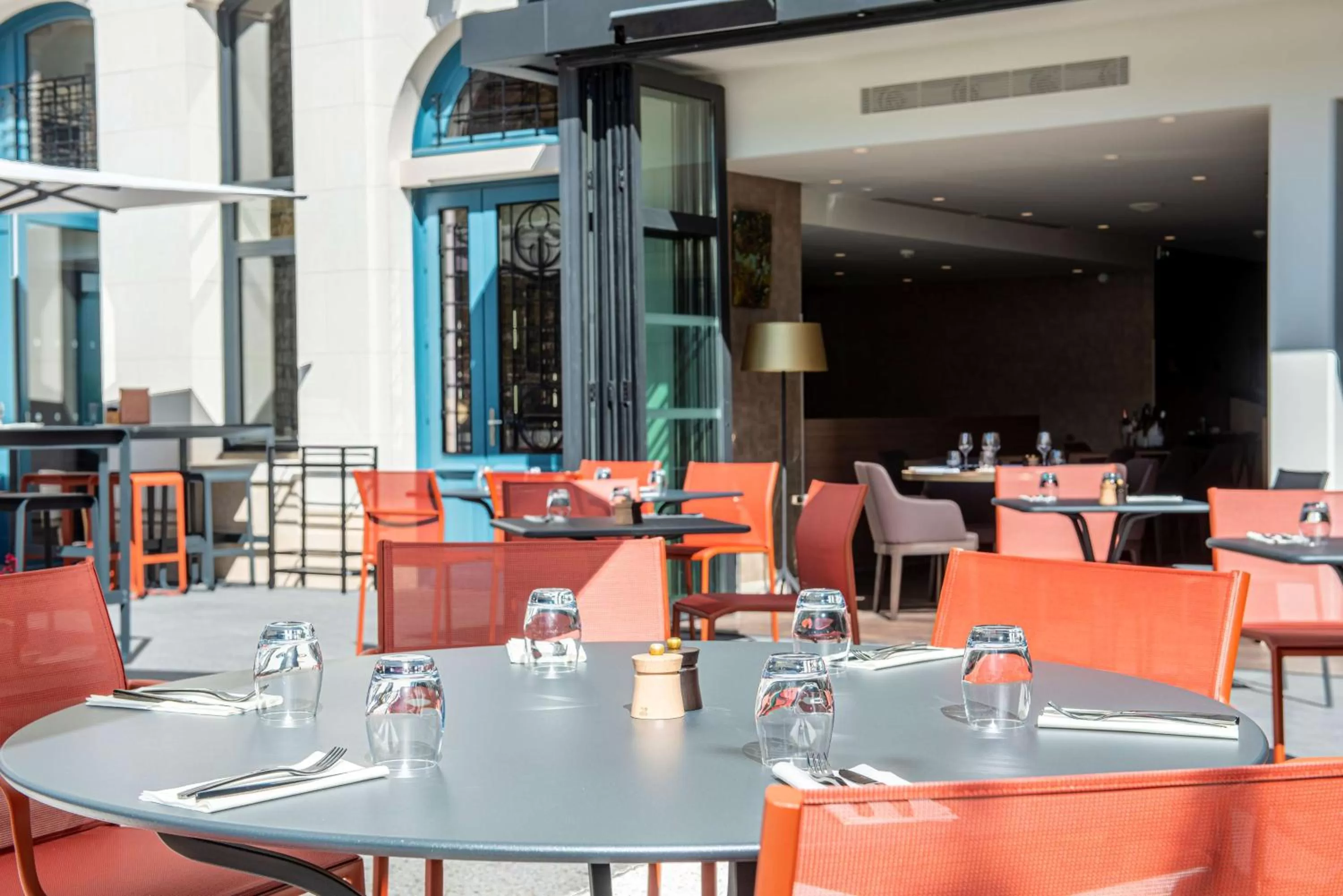 Garden in Radisson Blu Hotel, Rouen Centre