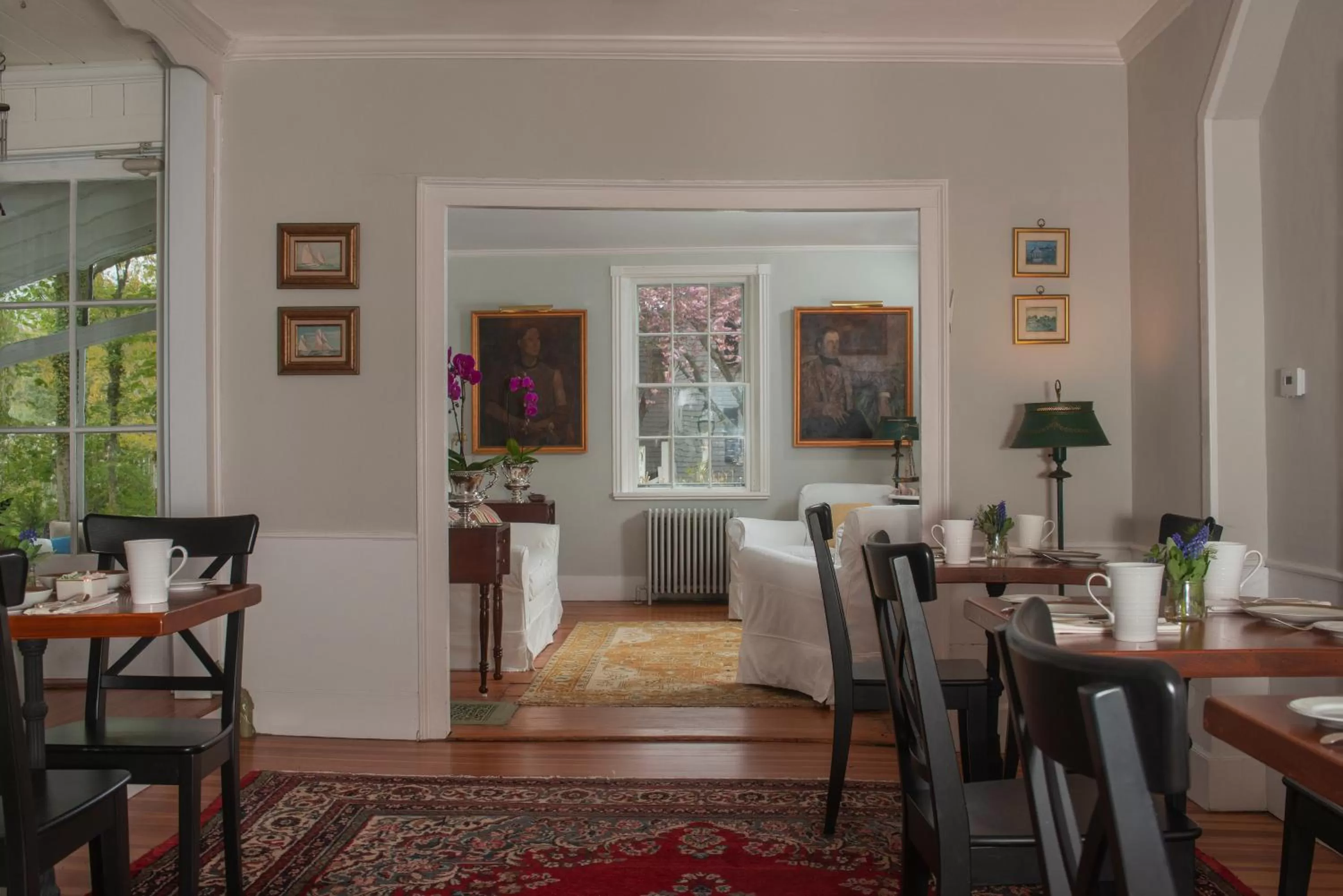 Dining area in Village Inn
