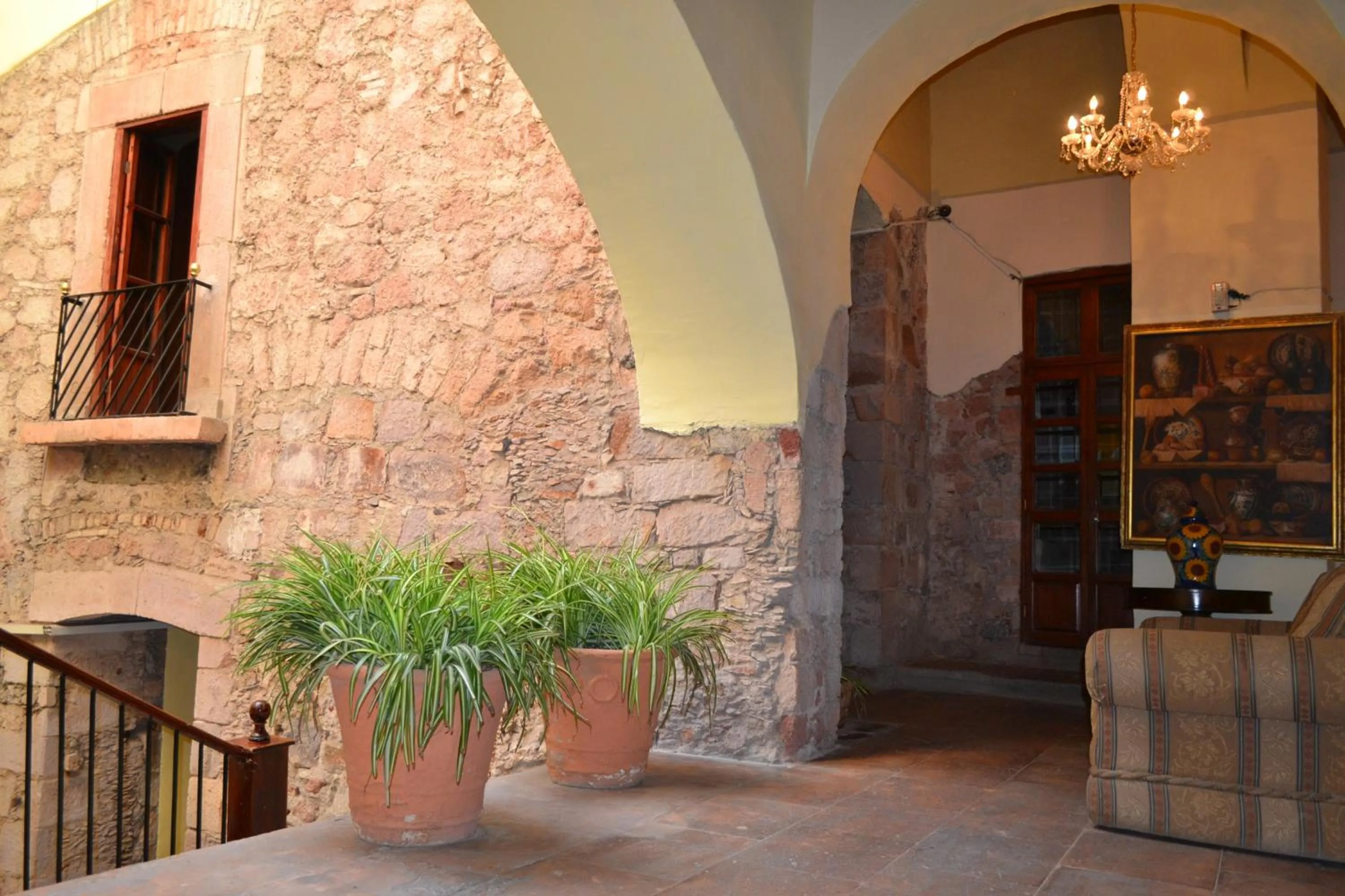 Facade/entrance in Hotel Casa Santa Lucia