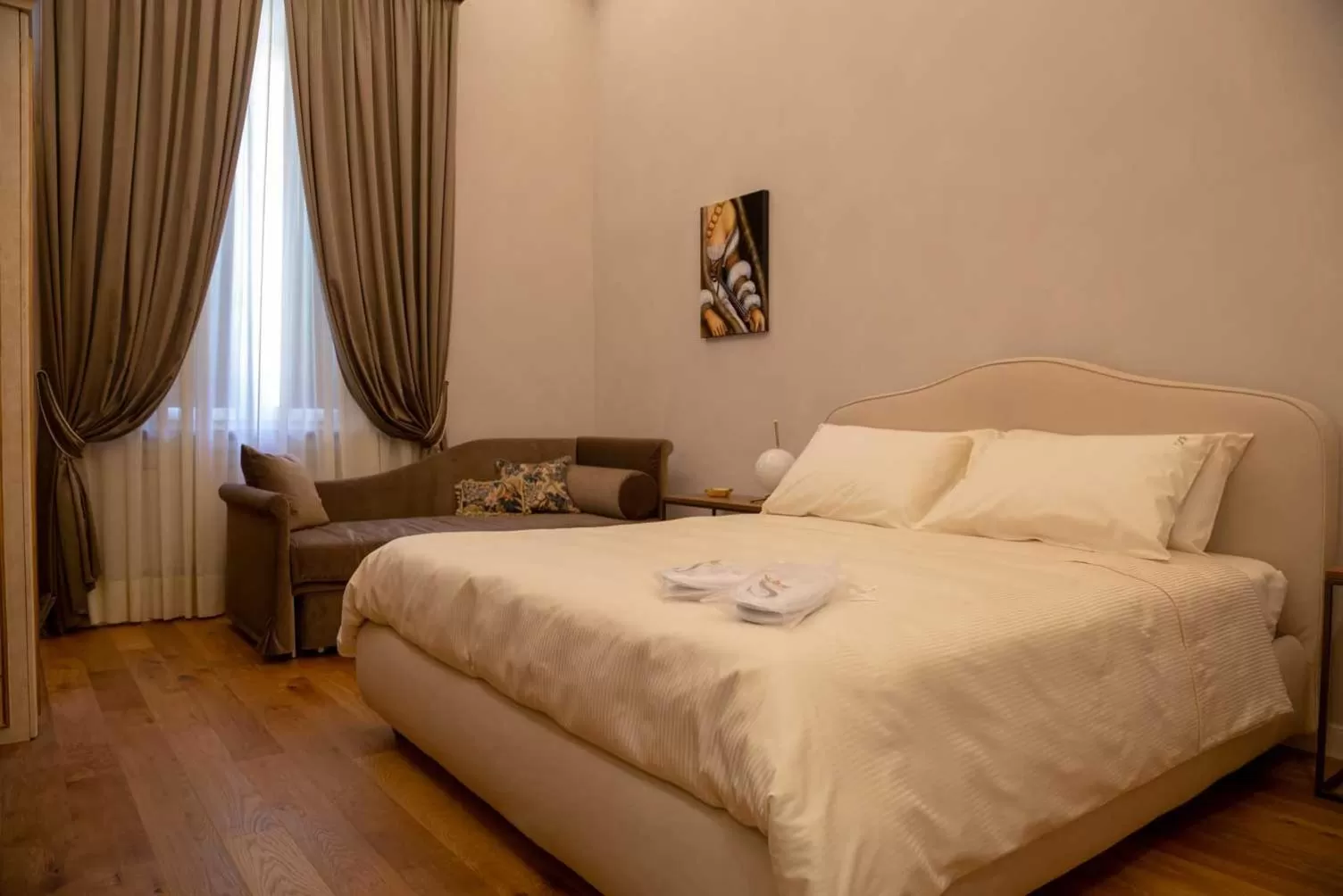 Bedroom, Bed in Dimora Storica Lo Svevo