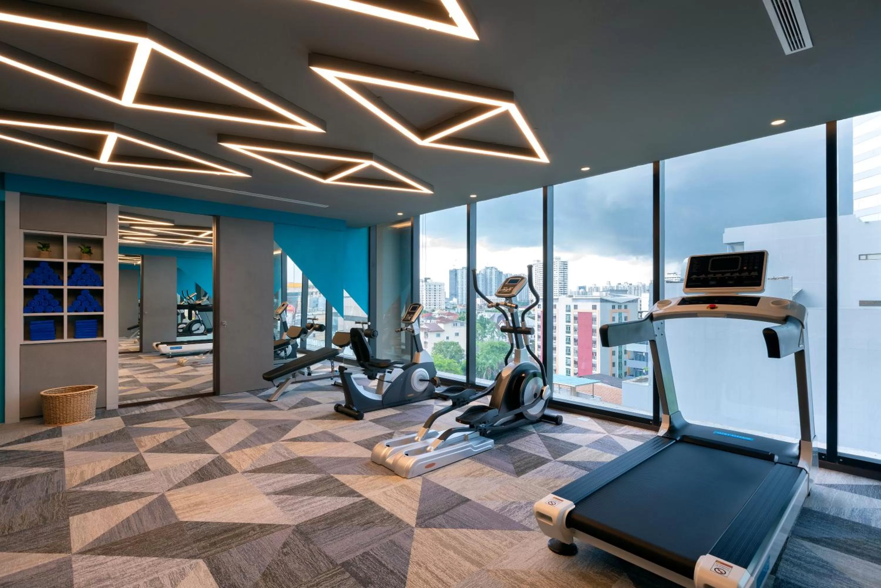 Fitness centre/facilities in ibis Styles Bangkok Ratchada