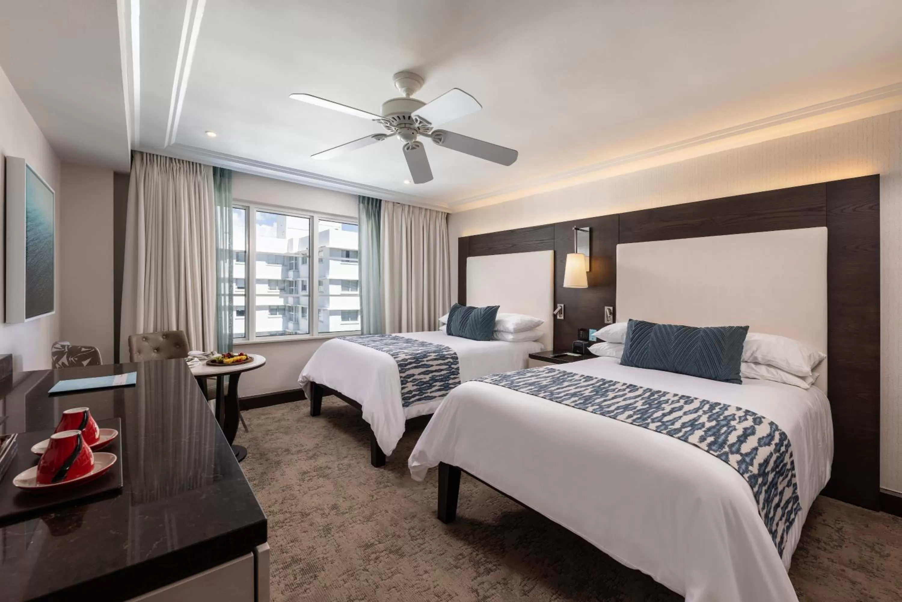 Bed in The Palms Hotel & Spa