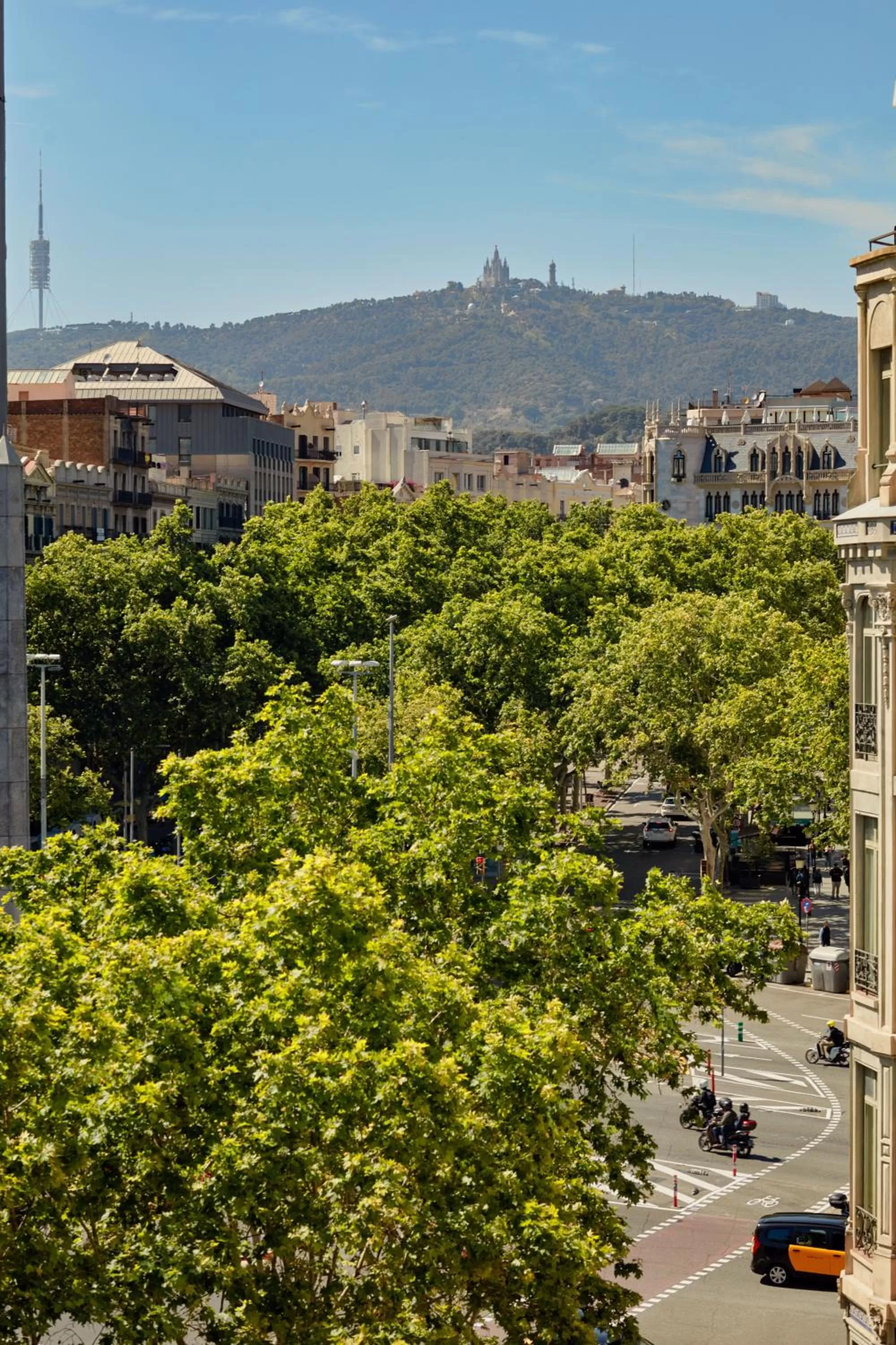 City view in Sir Victor Hotel, part of Sircle Collection