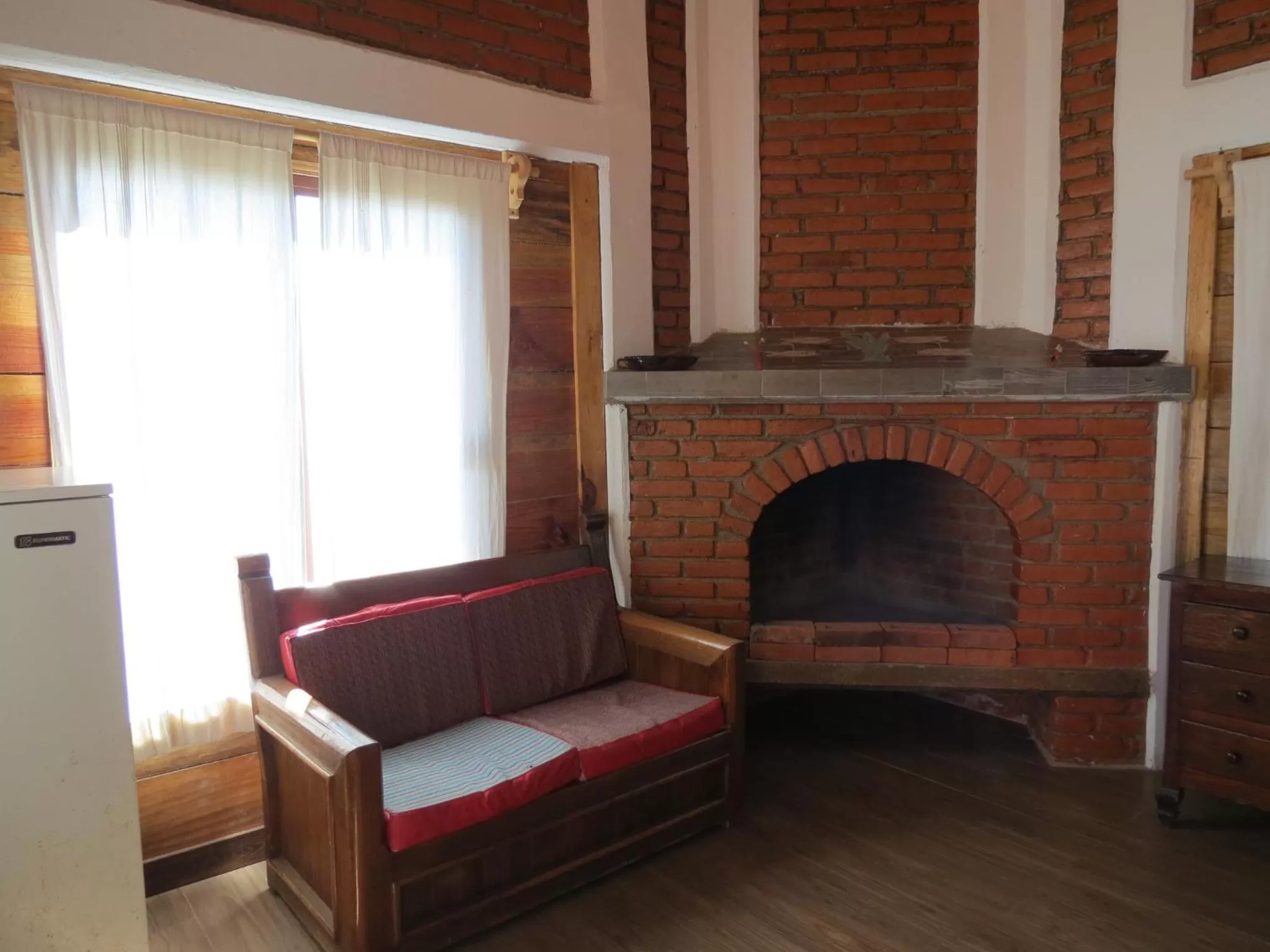 Seating Area in Cabañas Yunuén by Rotamundos