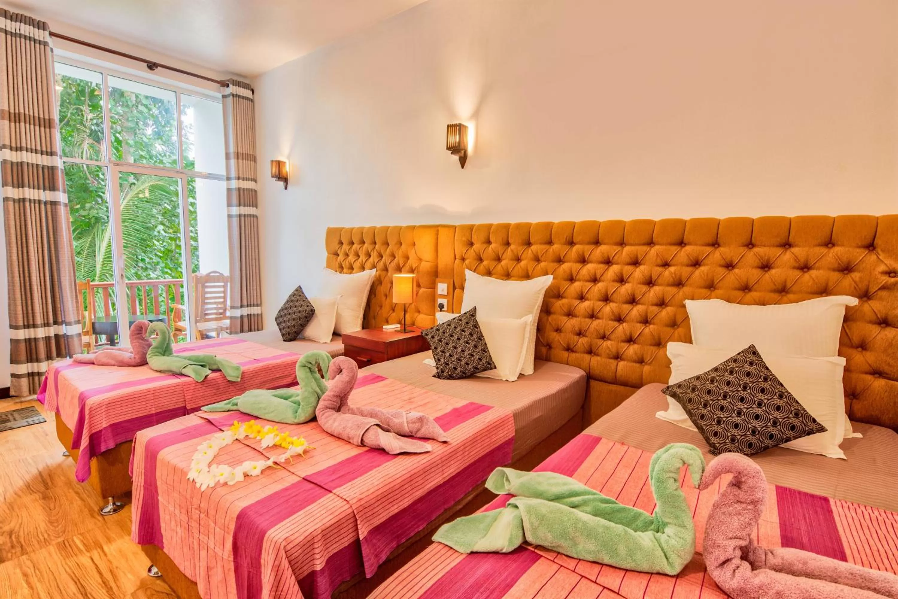 Bed in Ashiyana Hotel