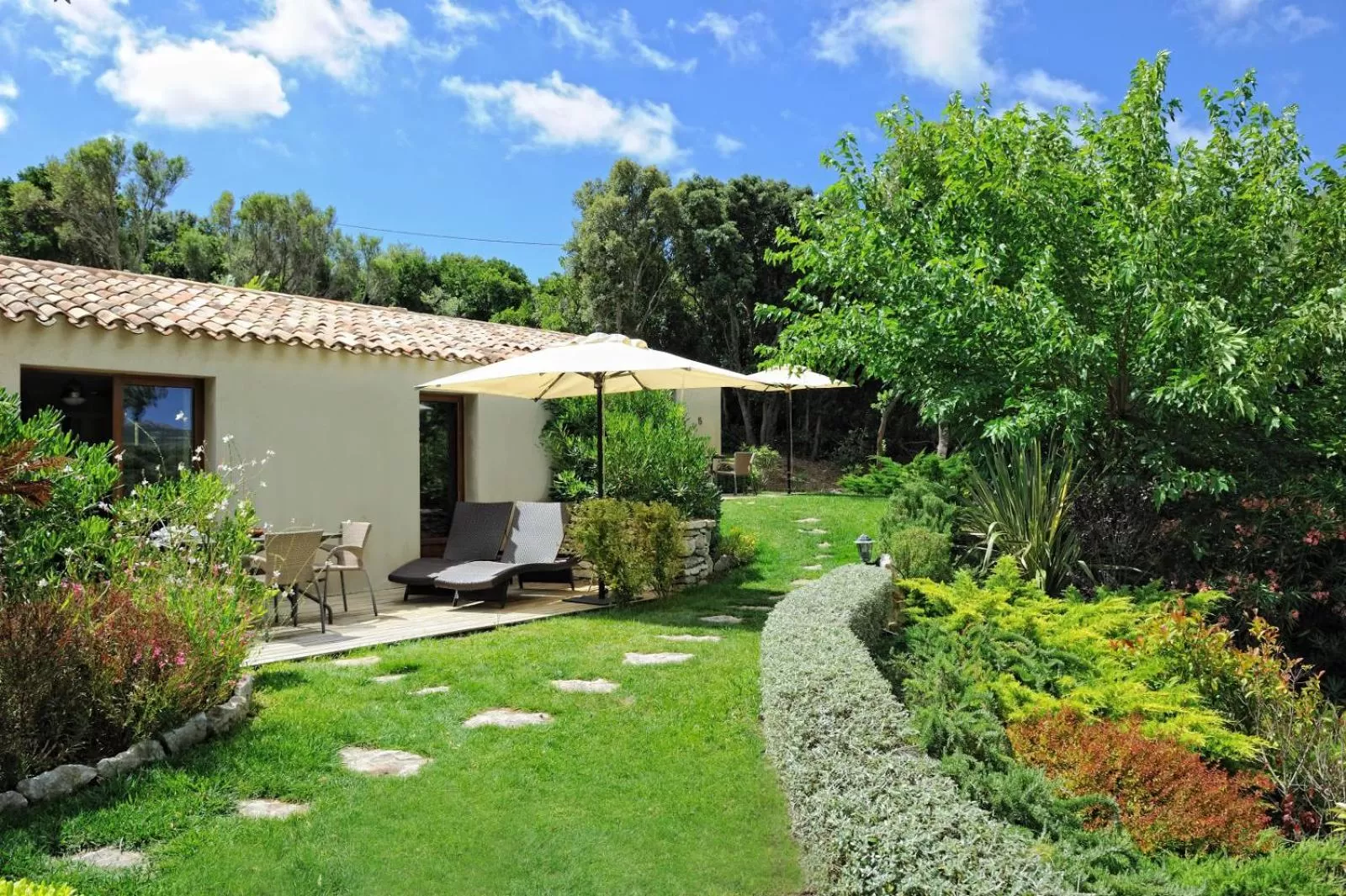 Two-Bedroom House with Terrace in Résidence Sophia