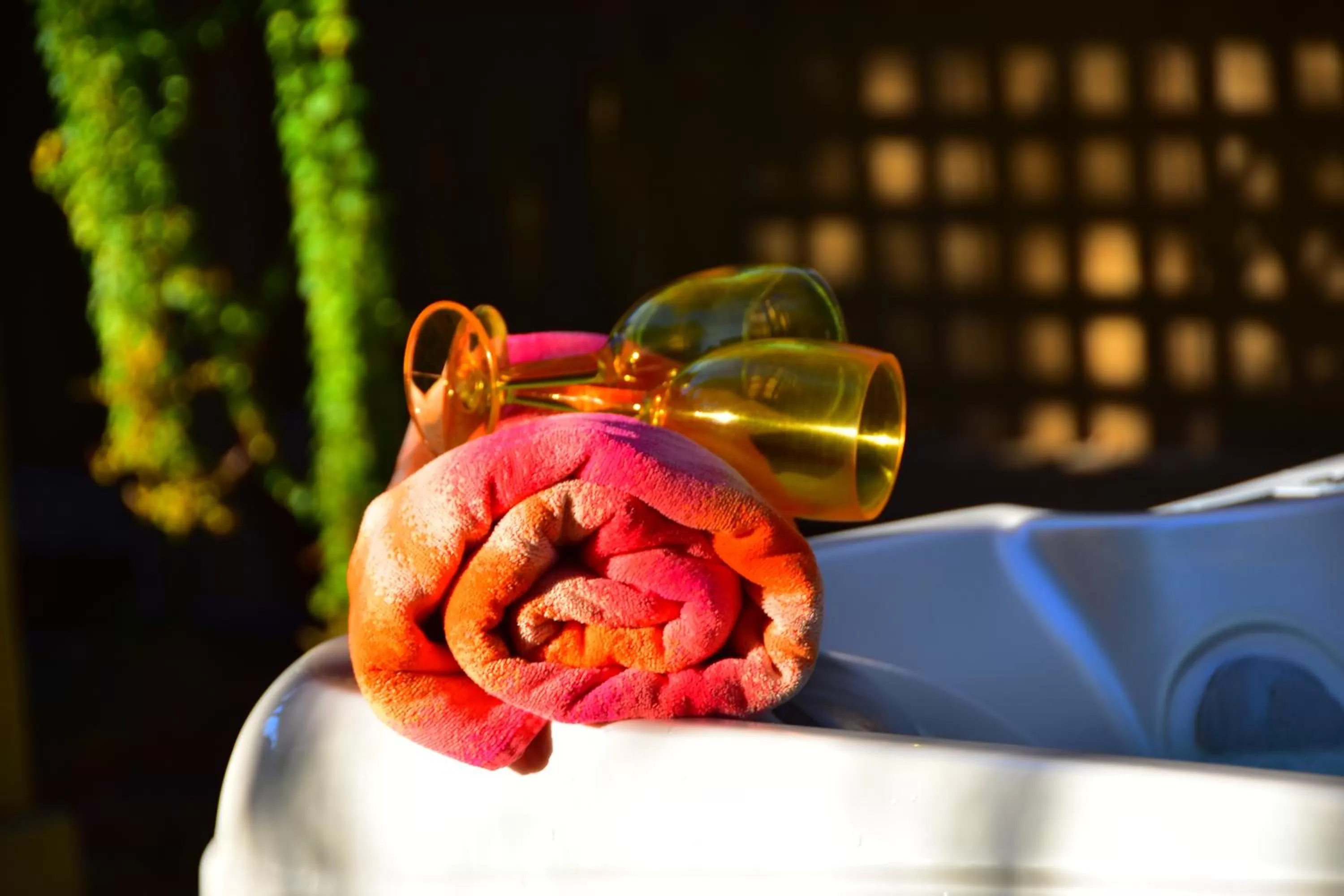 Hot Tub in Explorer House Bed & Breakfast