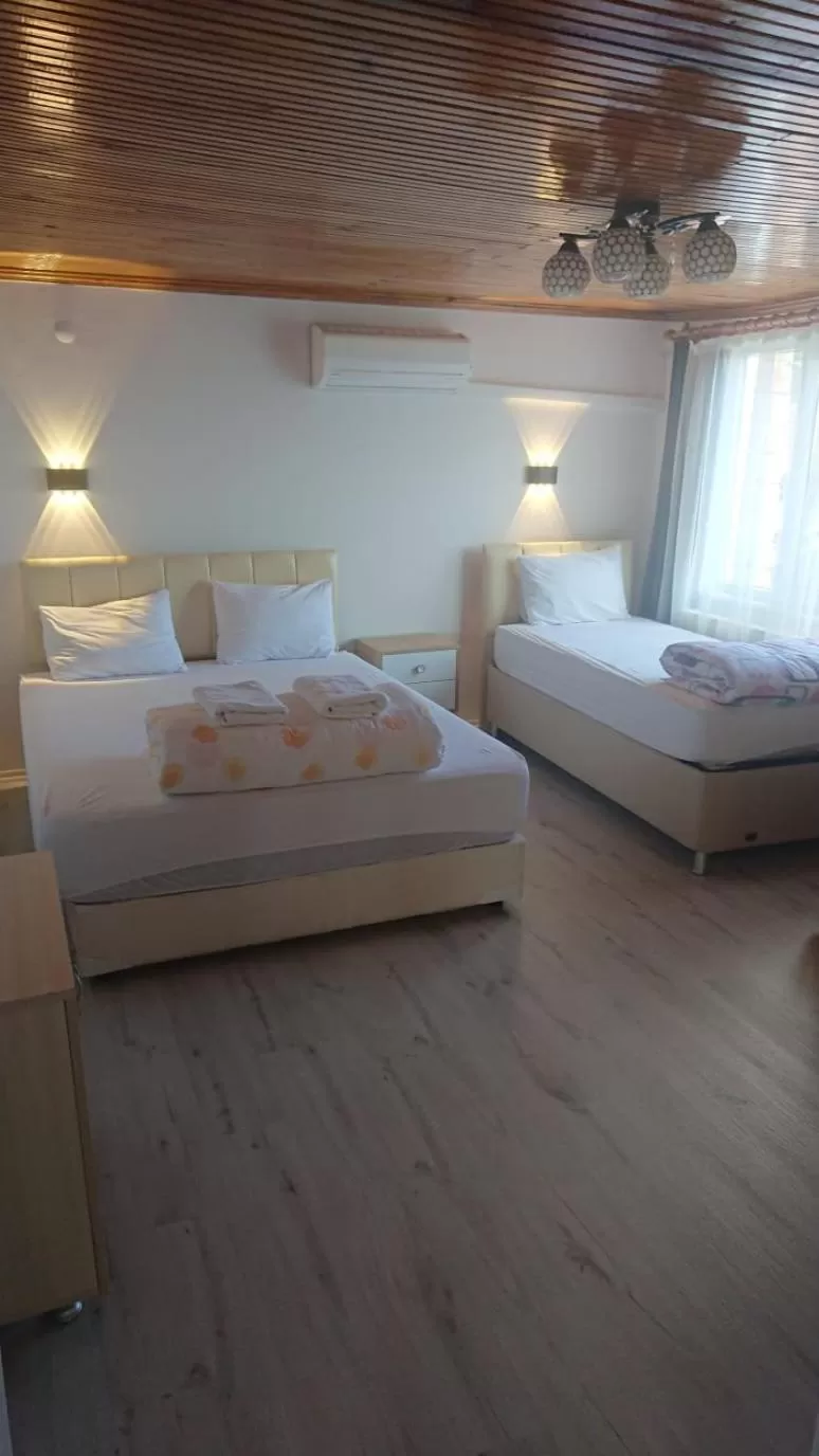 Bed in Ali's Pension