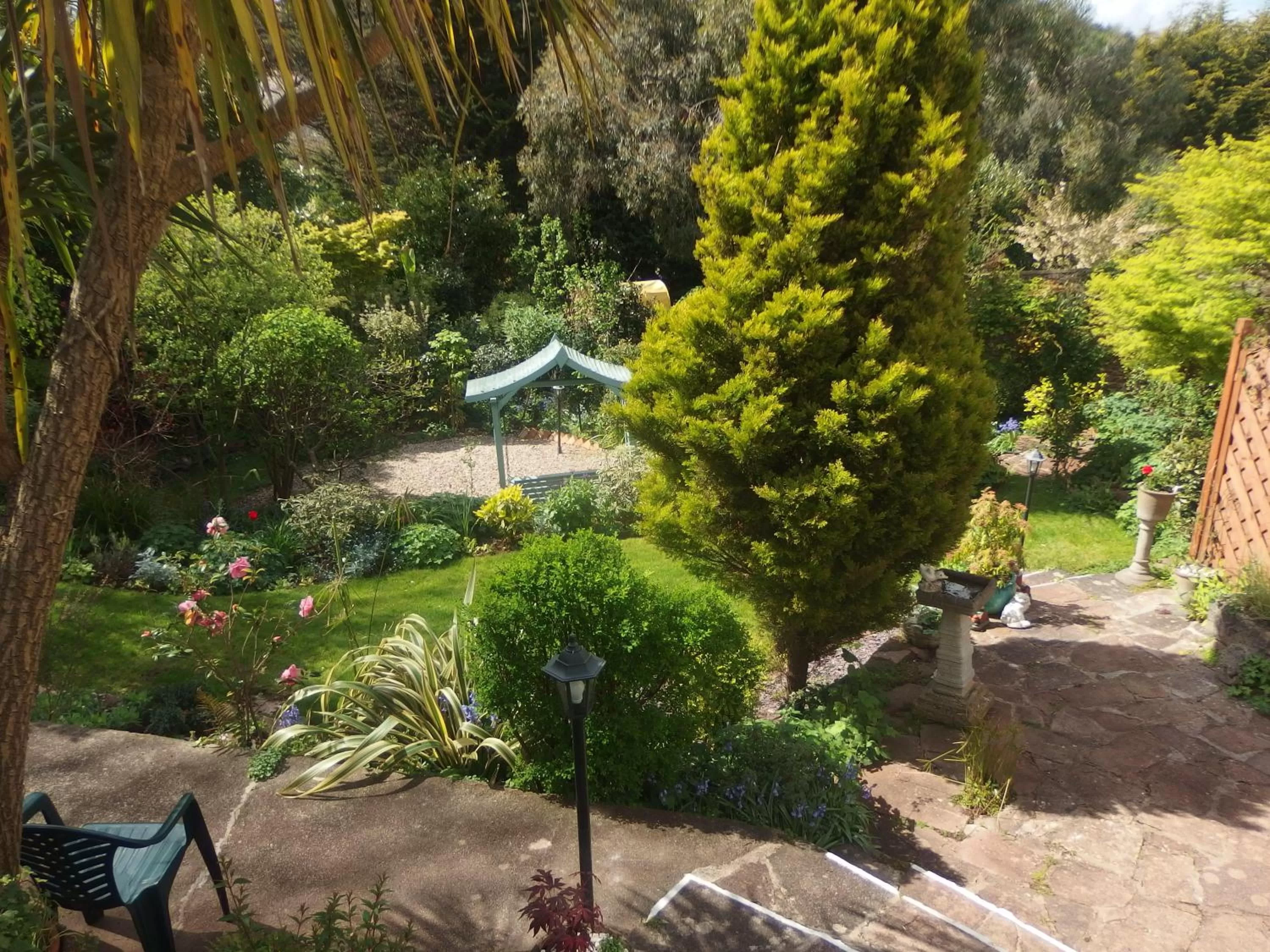 Garden view in Carlton Court