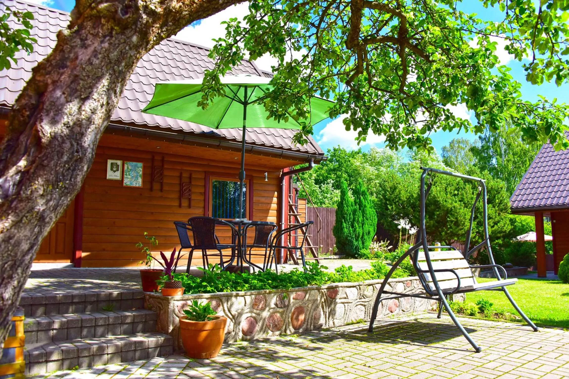 Patio in "Trakaitis" nameliai