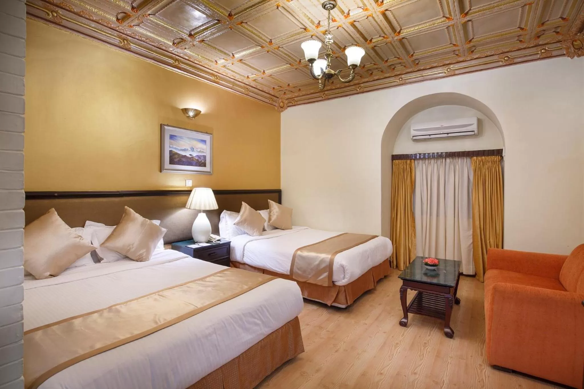 Photo of the whole room, Bed in Hotel Shanker-Palatial Heritage Kathmandu