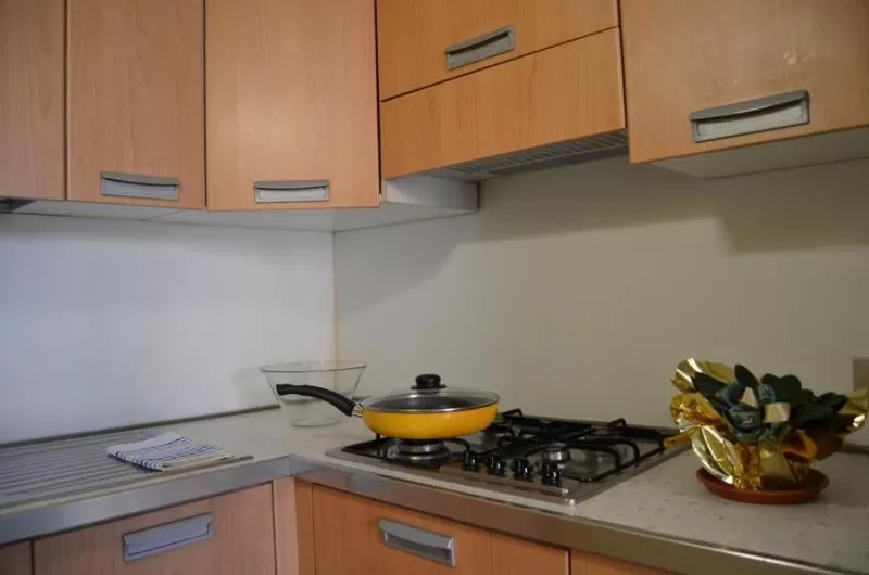 Kitchen or kitchenette in Parmigianino Apartments