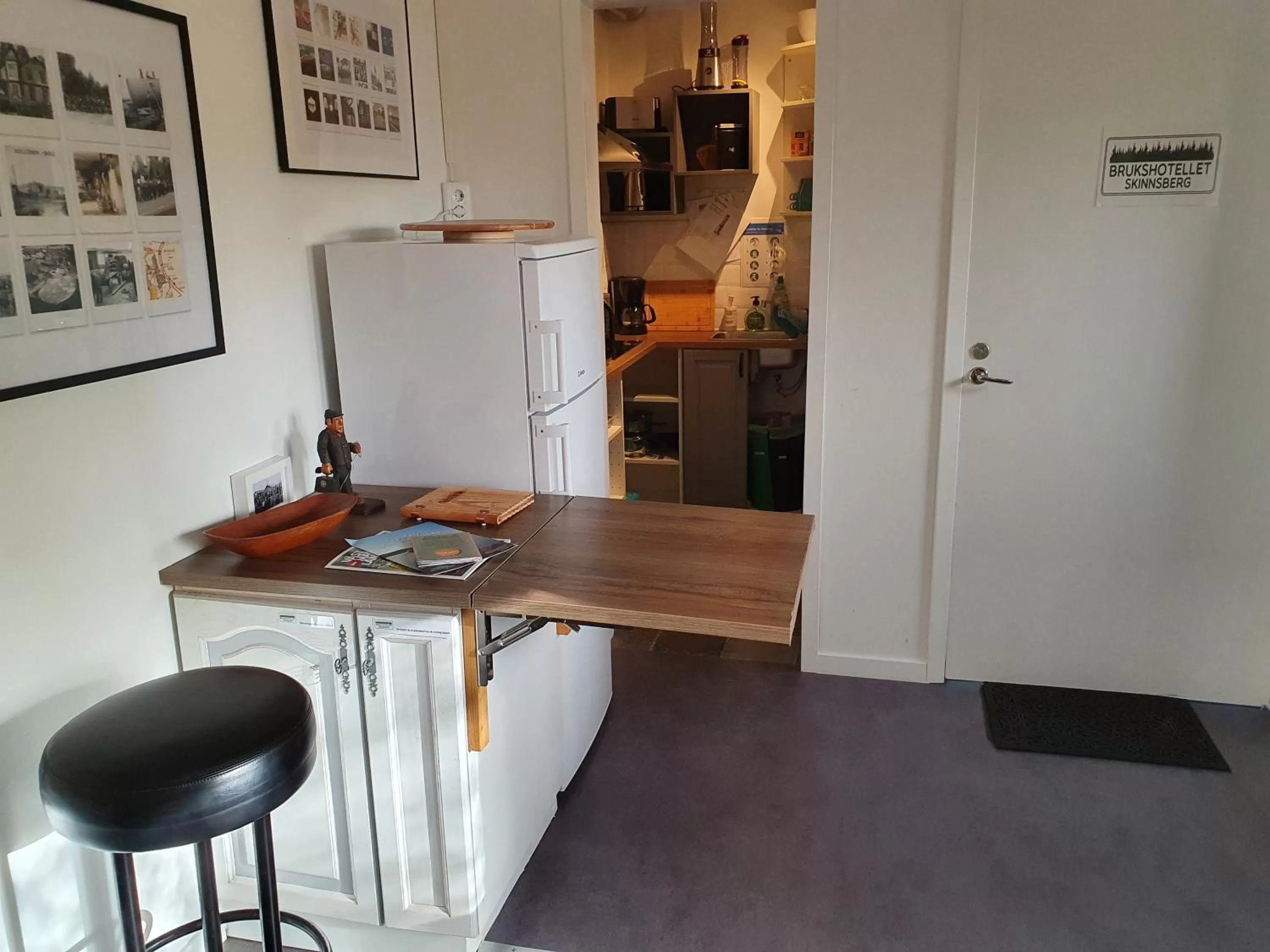 Kitchen or kitchenette in Brukshotellet Skinnsberg