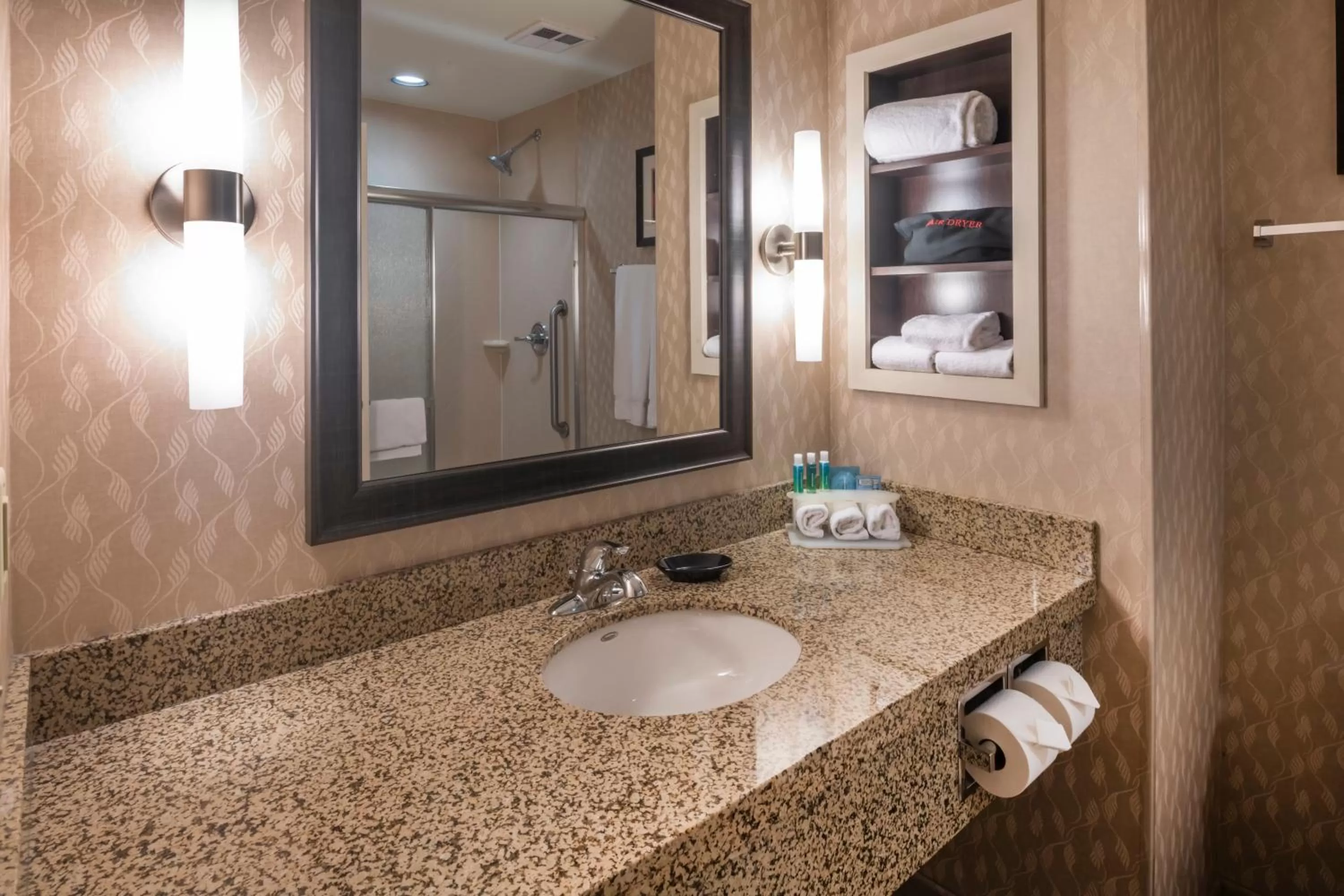 Bathroom in Holiday Inn Express Hays by IHG