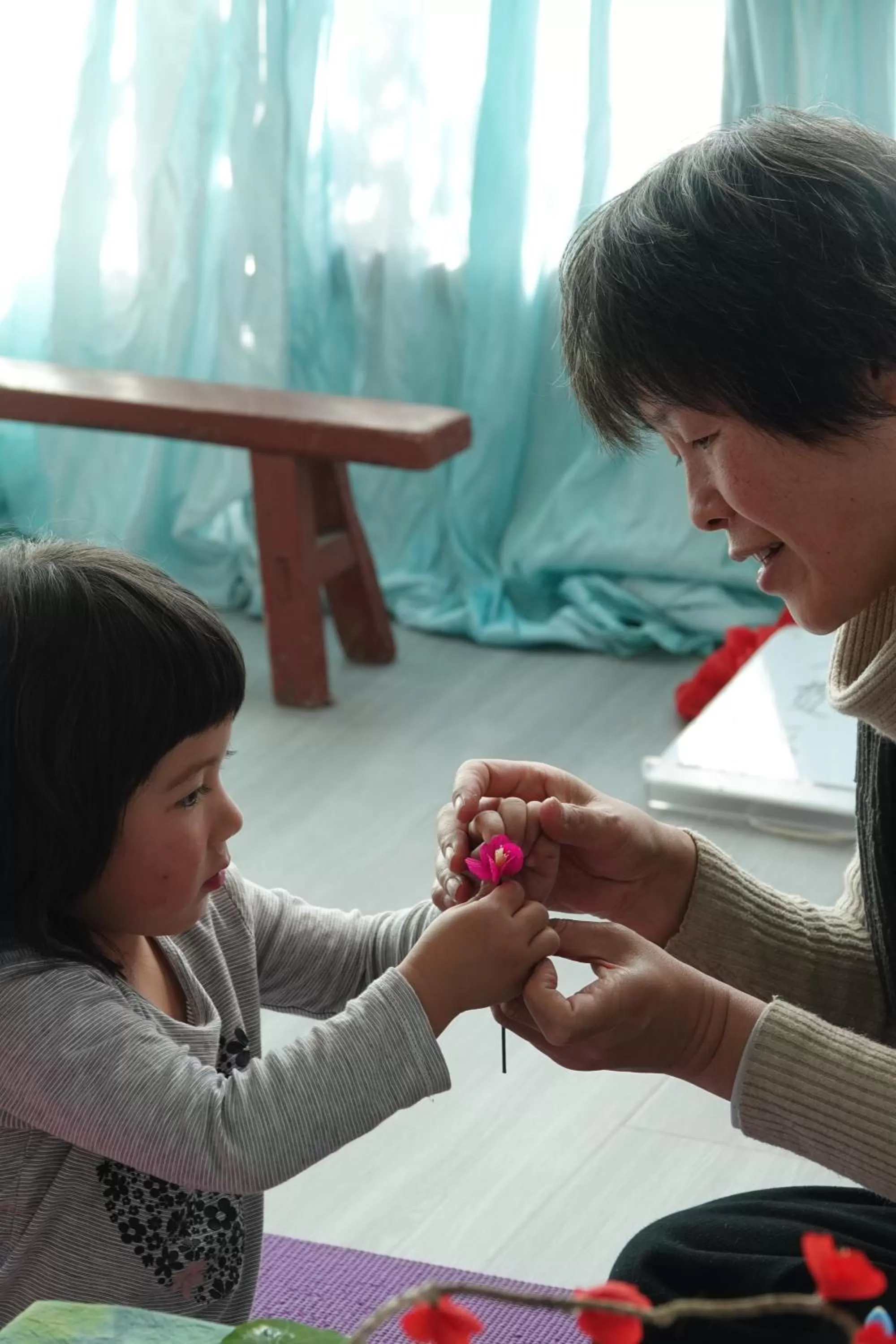 children in The Lily Pad Inn