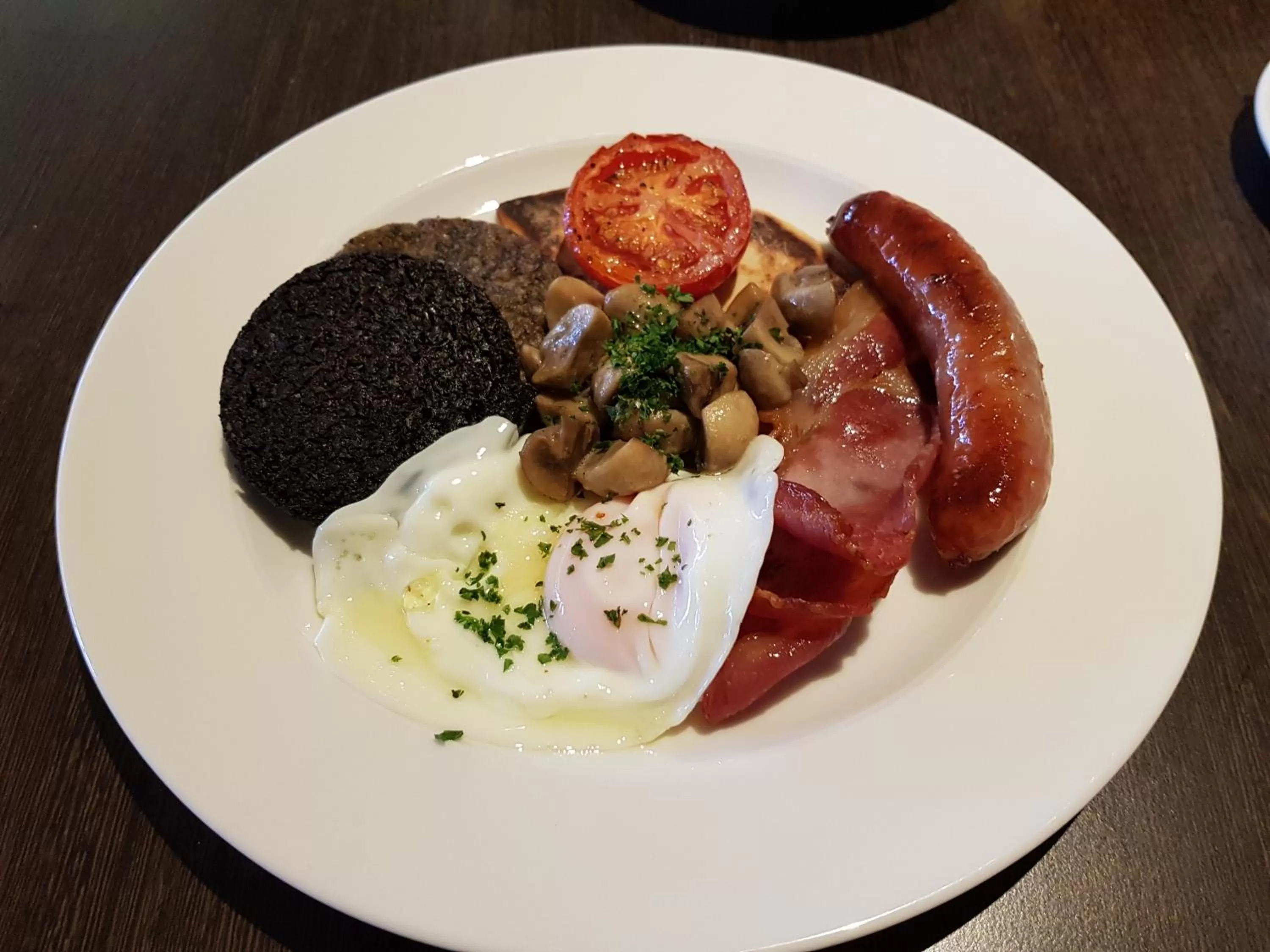 English/Irish breakfast in Nether Abbey Hotel