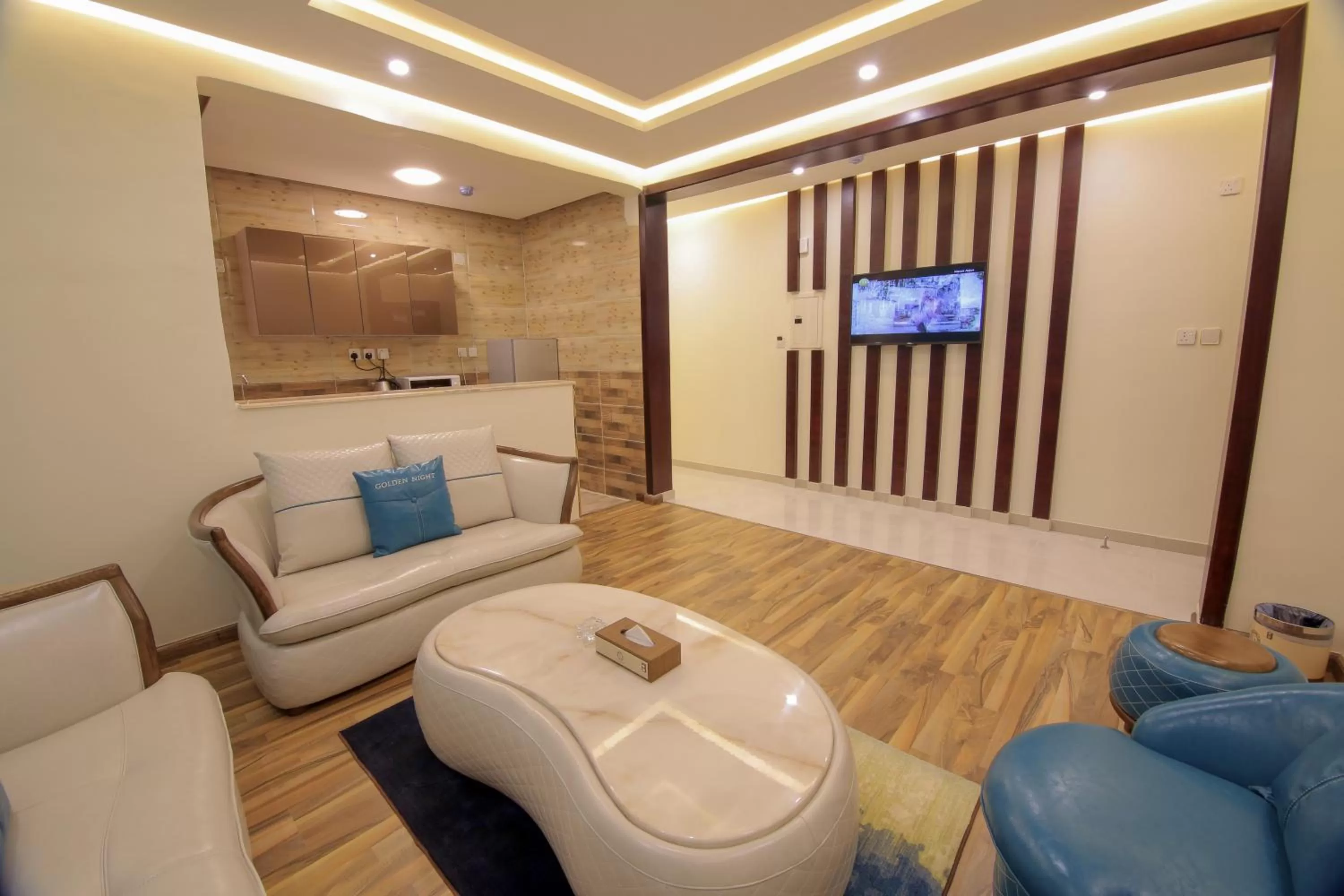 Living room in فندق جولدن نايت Golden Night Hotel