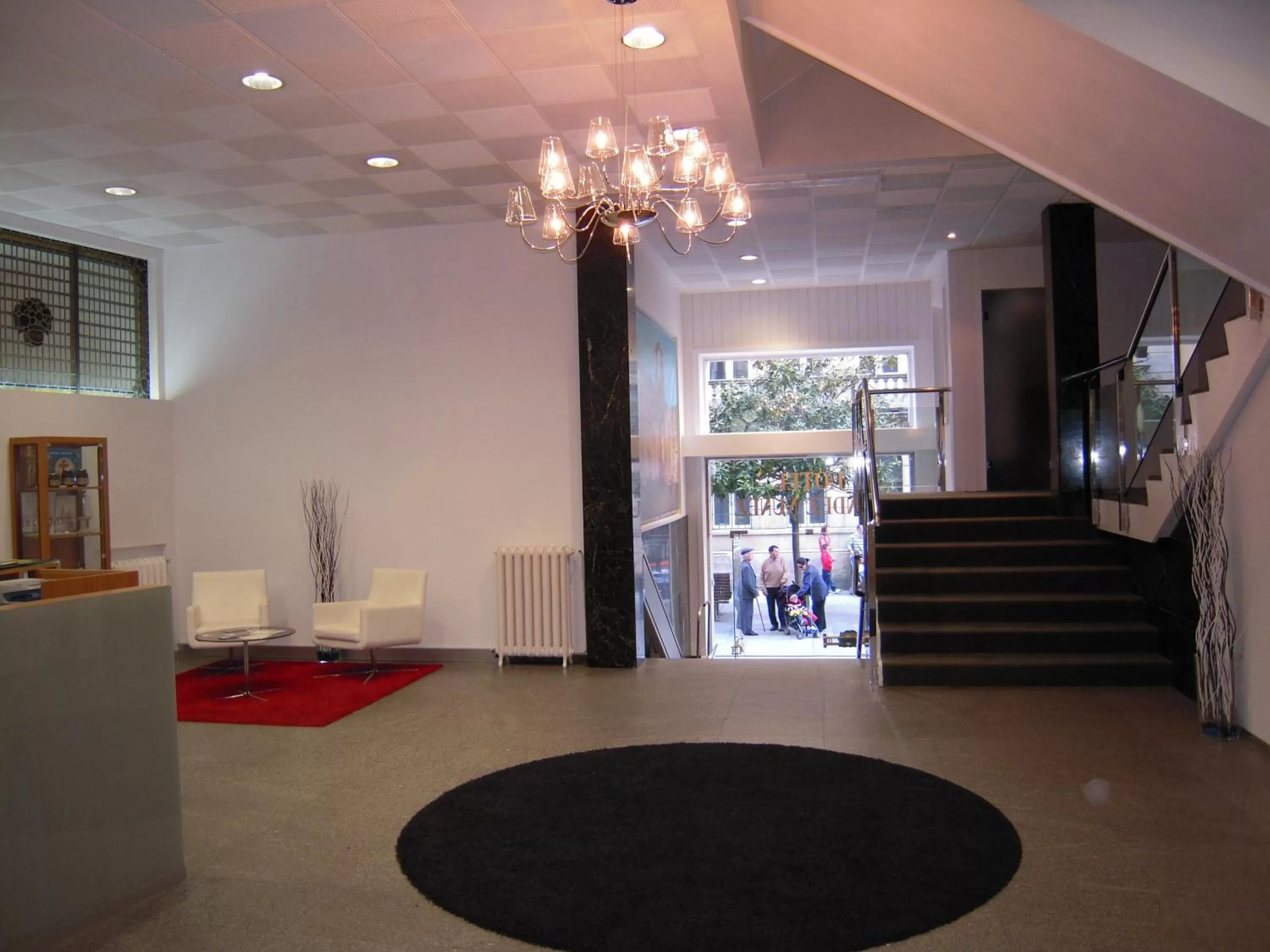 Lobby or reception in Hotel Mendez Nuñez
